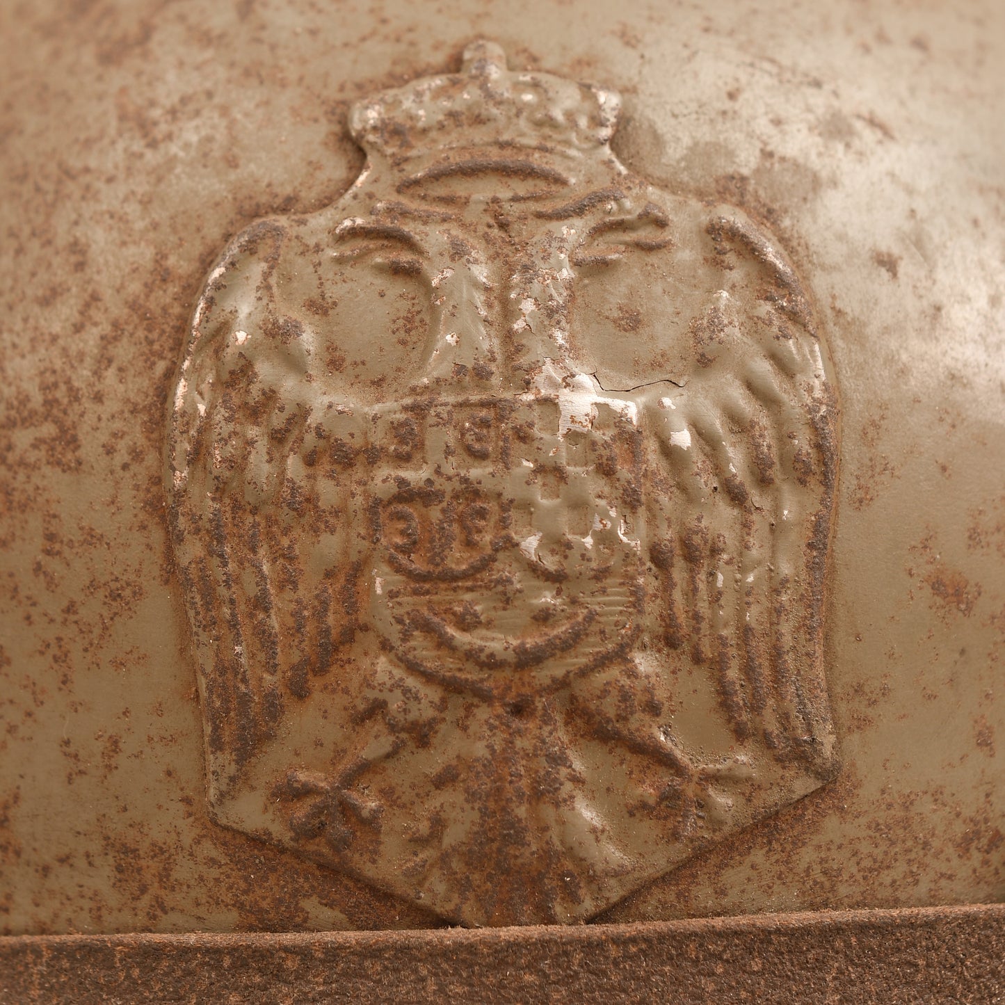 SERBIAN WWI ADRIAN HELMET