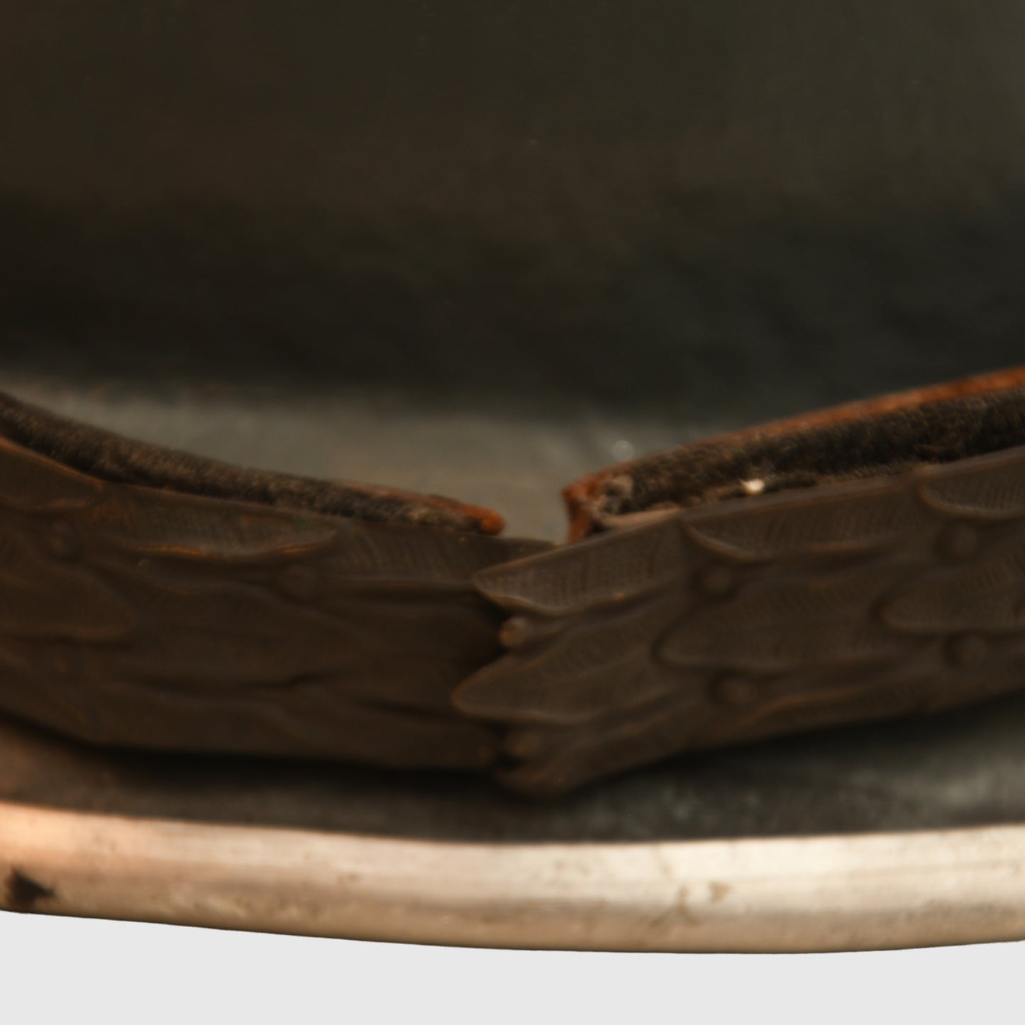 Austrian WWI 1905 Pattern Dragoon Officer’s Helmet in Pike Grey