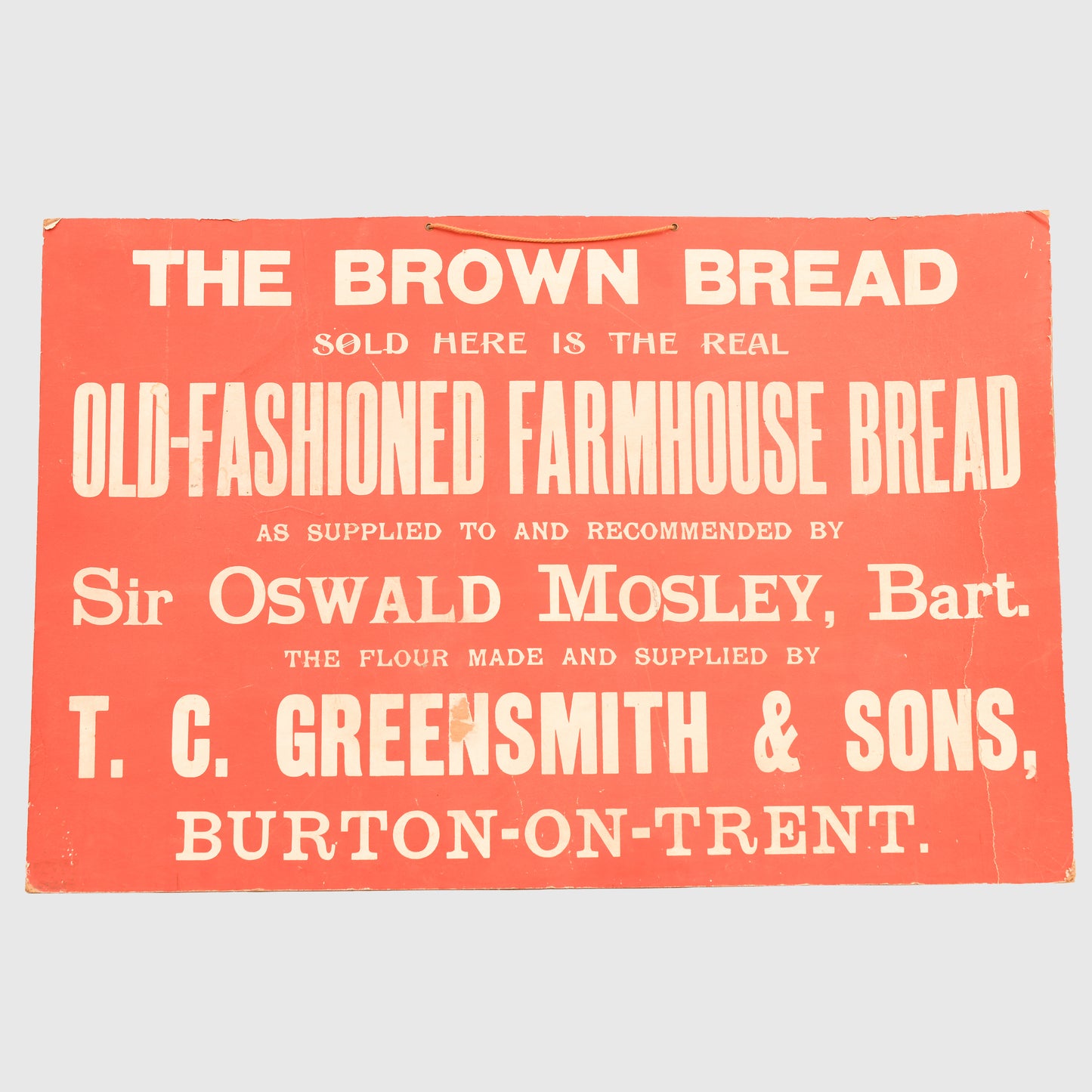 BRITISH BUF SIGN
