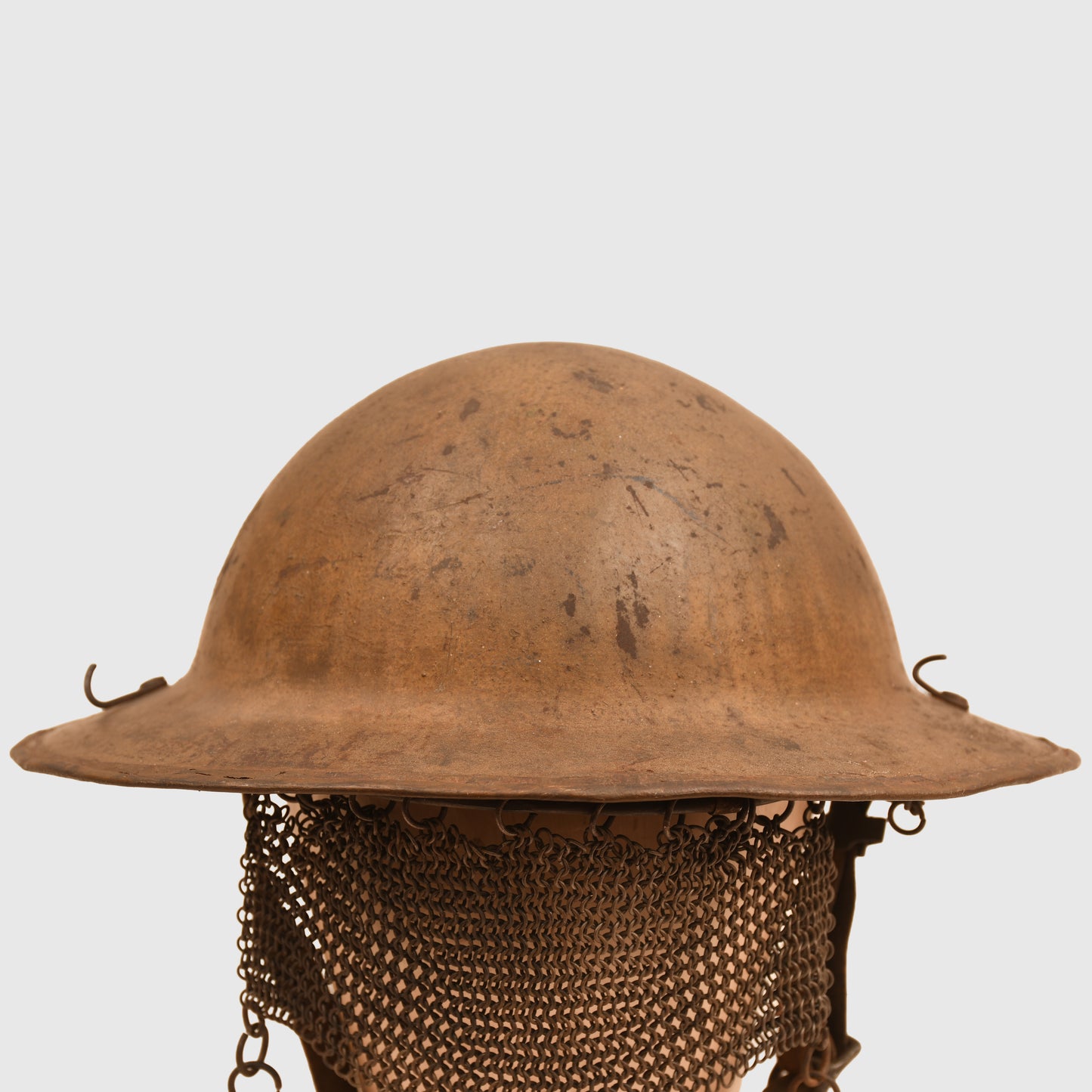 BRITISH WWI 1ST PATTERN CRUISE VISOR BRODIE HELMET