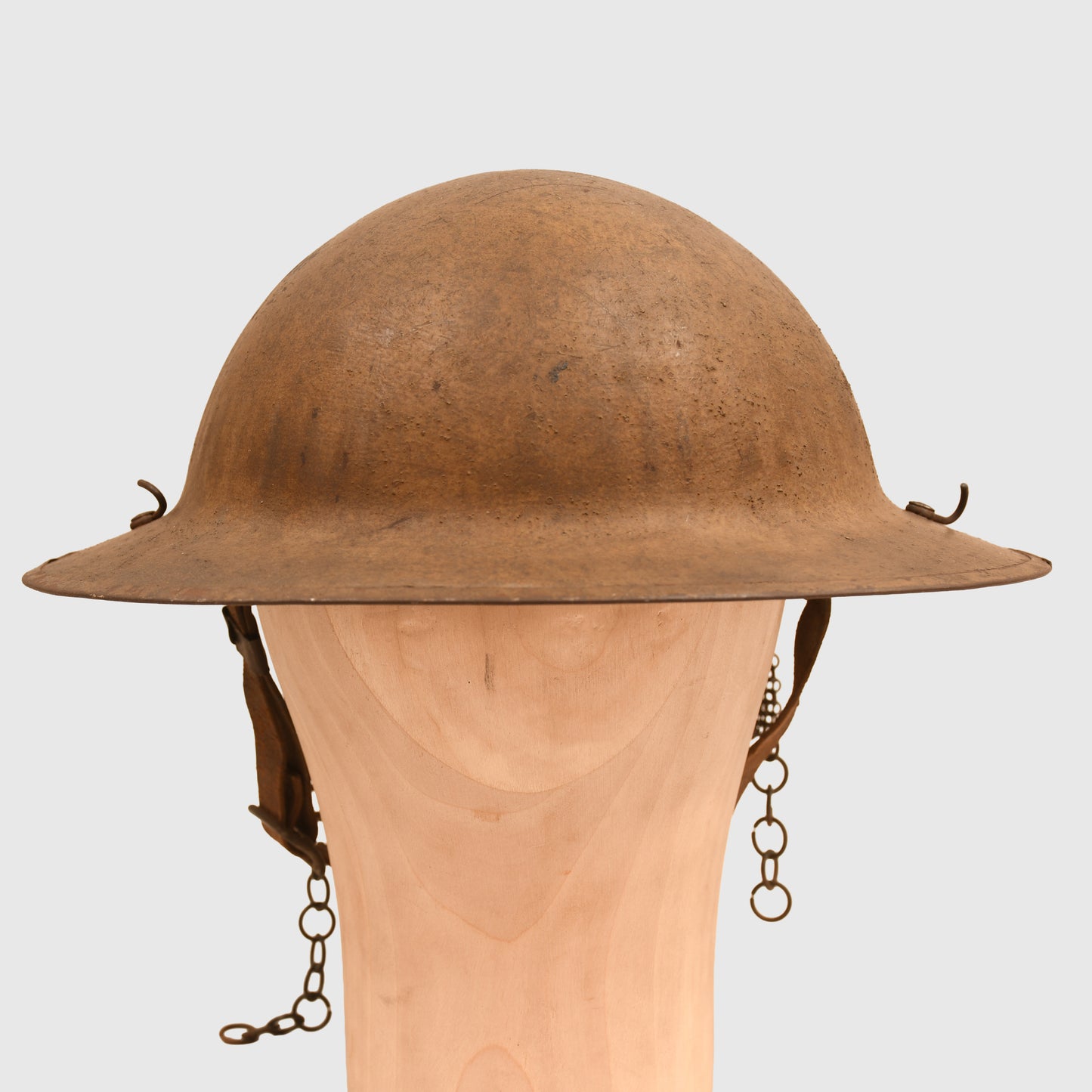 BRITISH WWI 1ST PATTERN CRUISE VISOR BRODIE HELMET