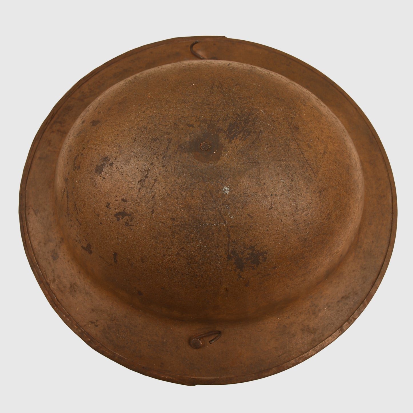 BRITISH WWI 1ST PATTERN CRUISE VISOR BRODIE HELMET