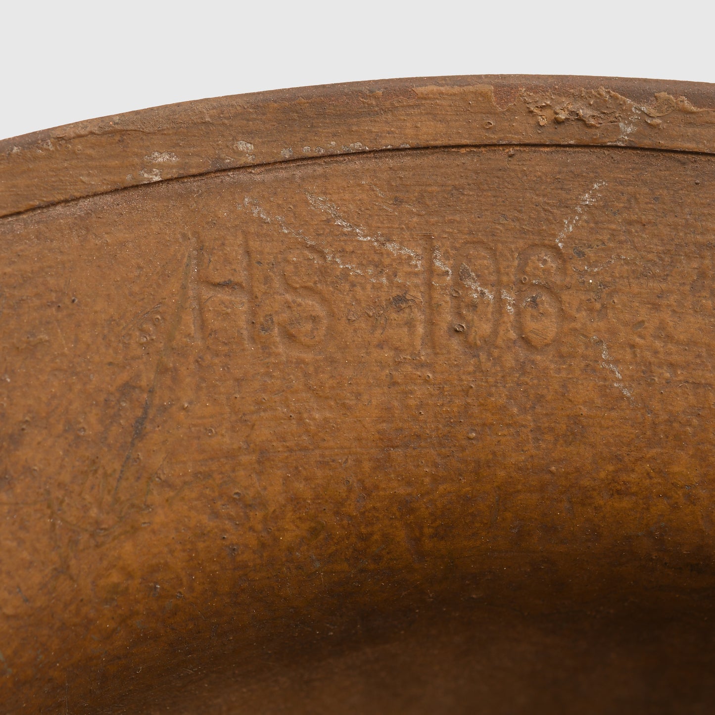 BRITISH WWI 1ST PATTERN CRUISE VISOR BRODIE HELMET