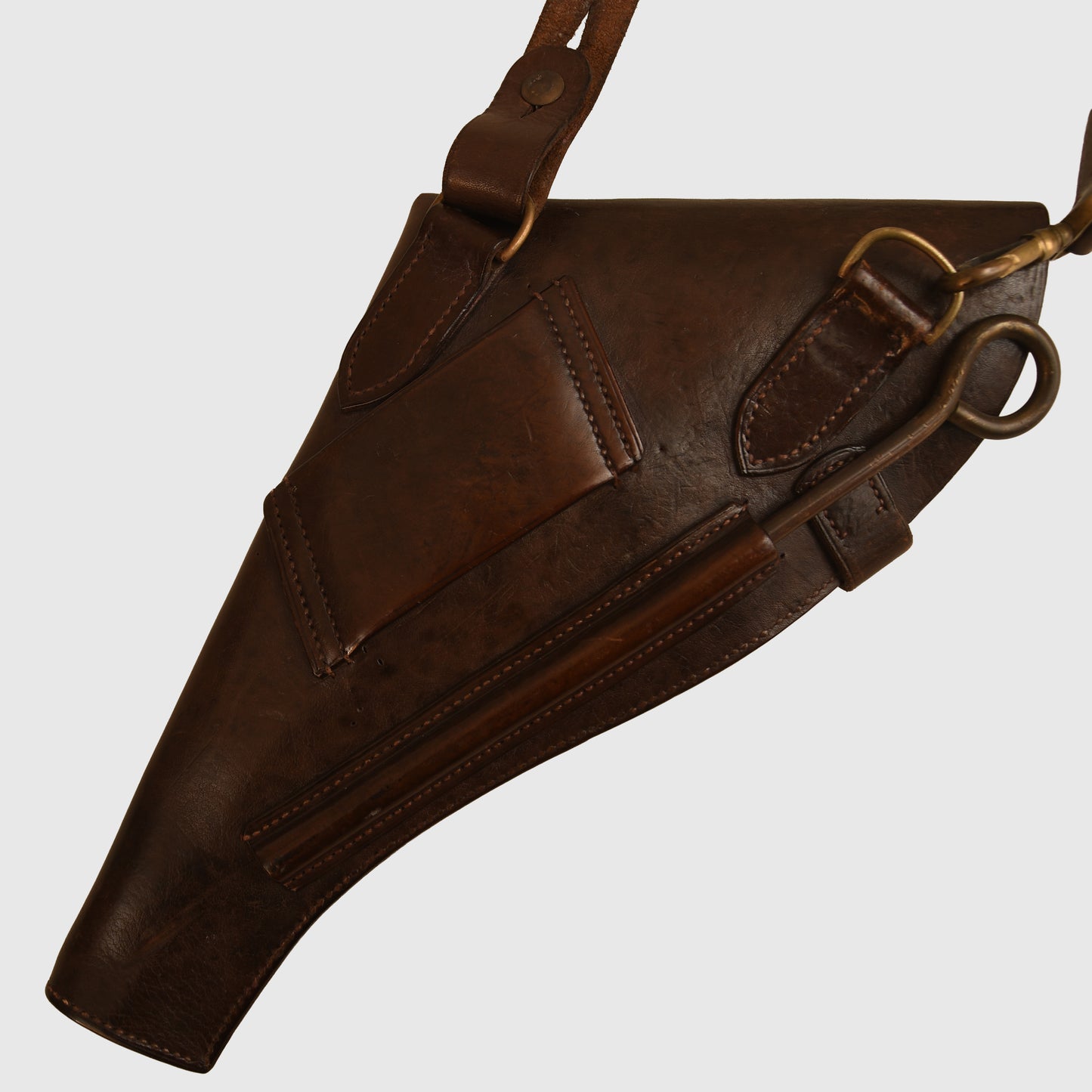 British WWI Webley Mark 6 Holster with Shoulder Strap