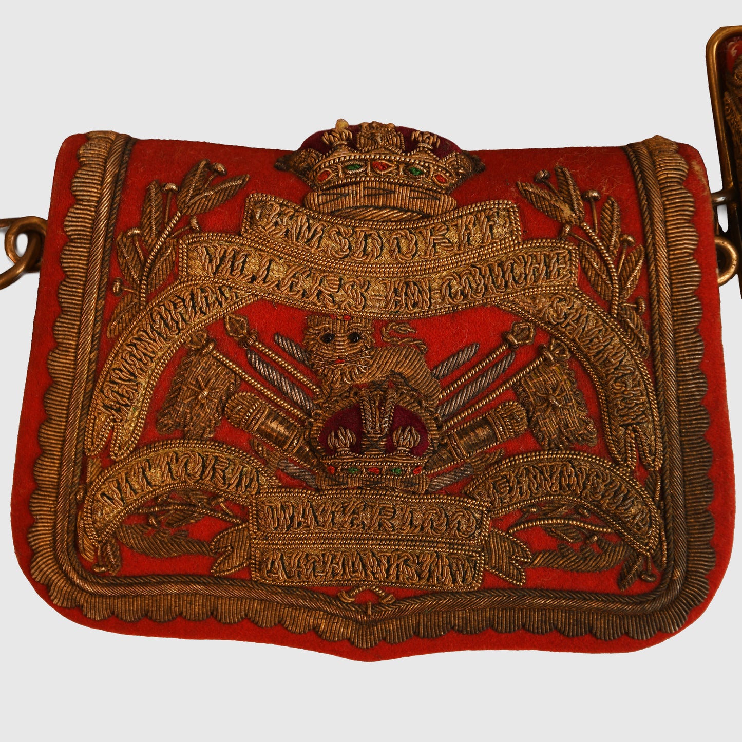 British 15th (The King’s) Hussars Officer's Dress Pouch and Cross Belt