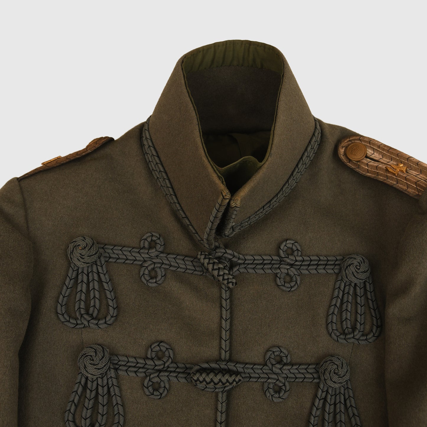 German WWI Prussian Hussar Regiment Number 4 Officer's Field Grey Tunic