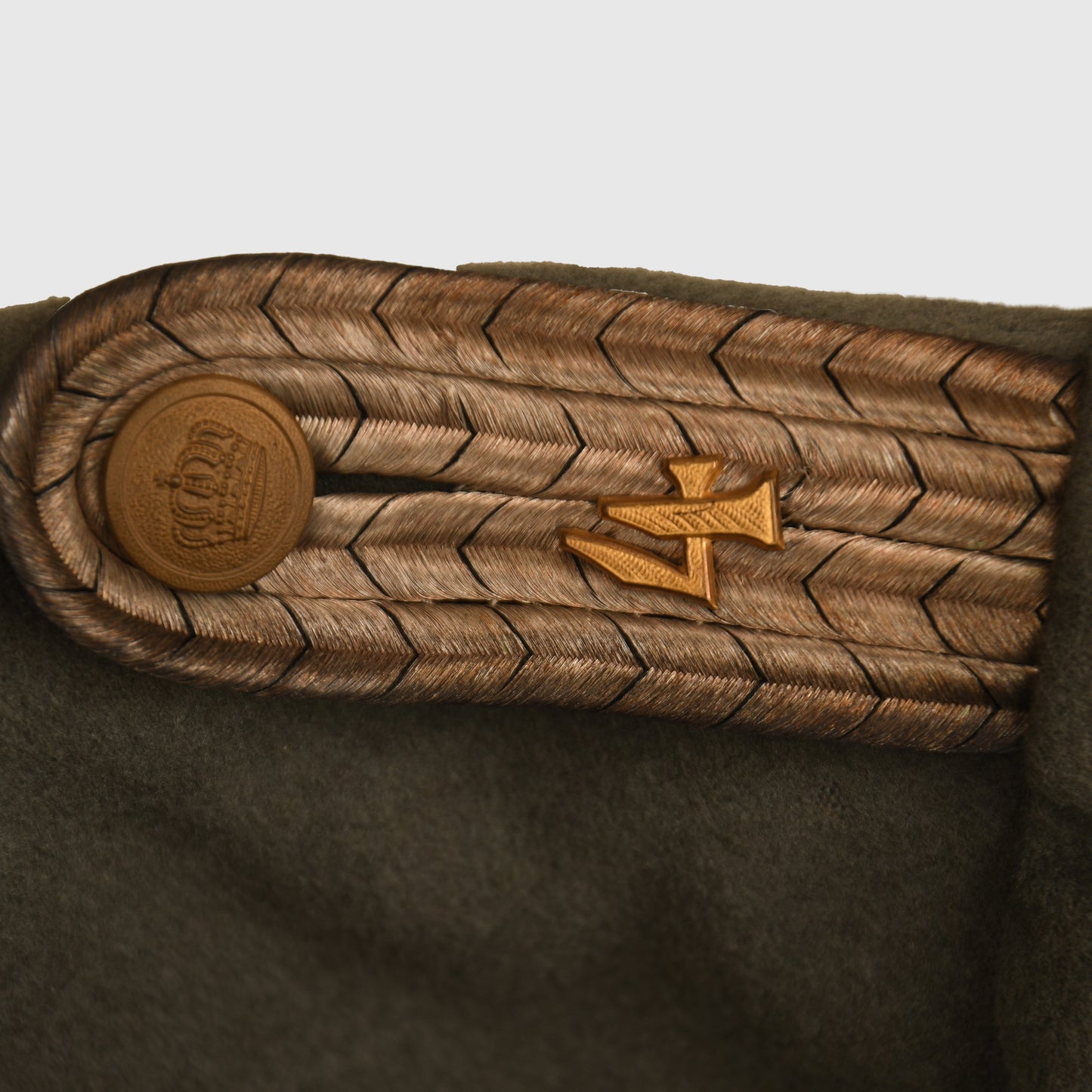 German WWI Prussian Hussar Regiment Number 4 Officer's Field Grey Tunic