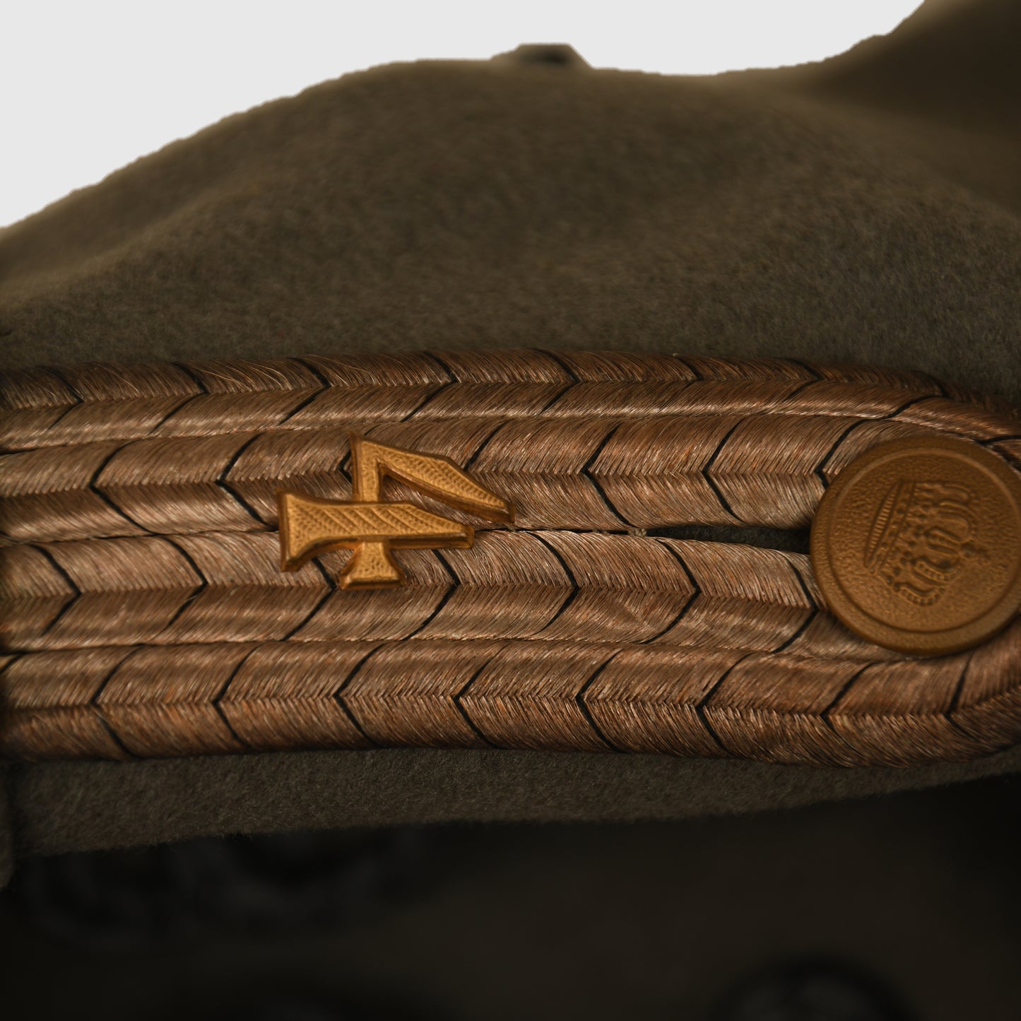 German WWI Prussian Hussar Regiment Number 4 Officer's Field Grey Tunic