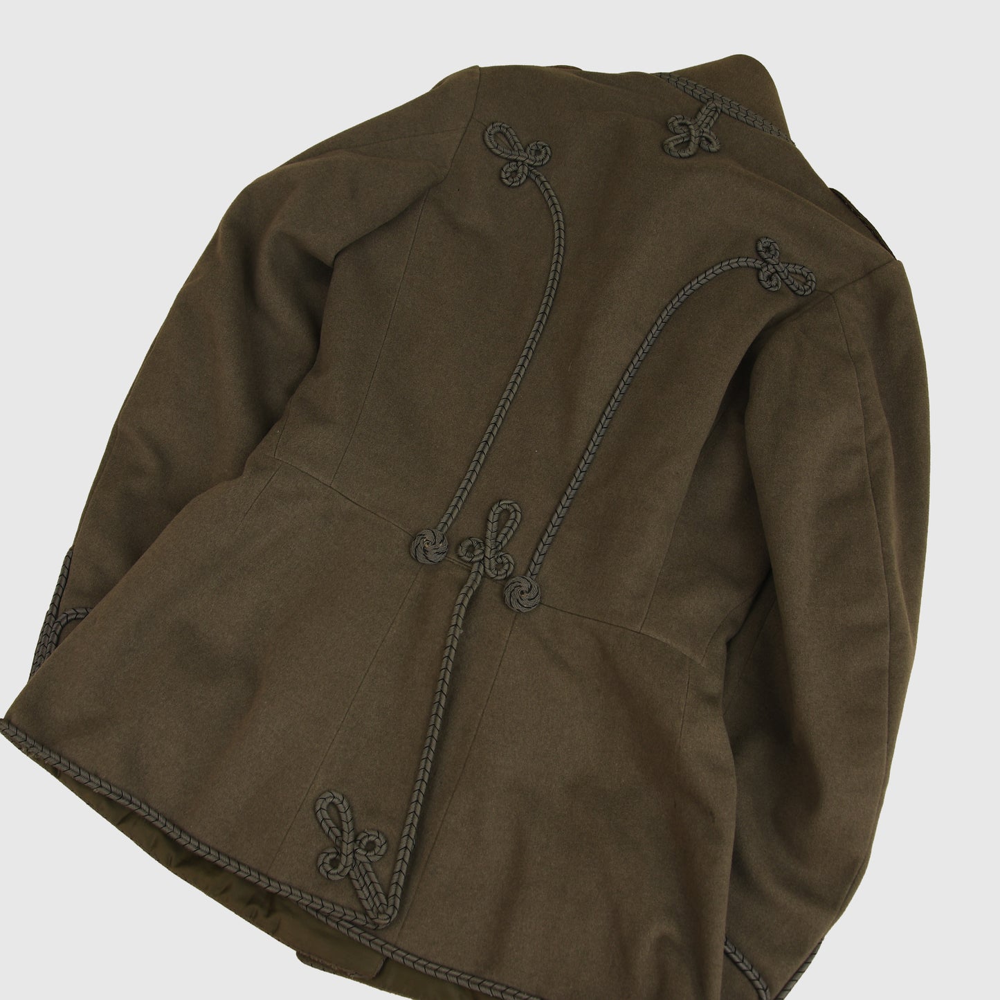 German WWI Prussian Hussar Regiment Number 4 Officer's Field Grey Tunic