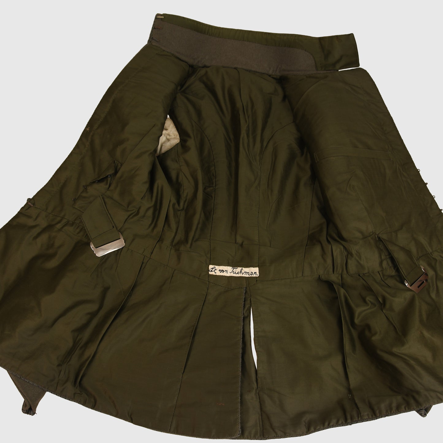 German WWI Prussian Hussar Regiment Number 4 Officer's Field Grey Tunic