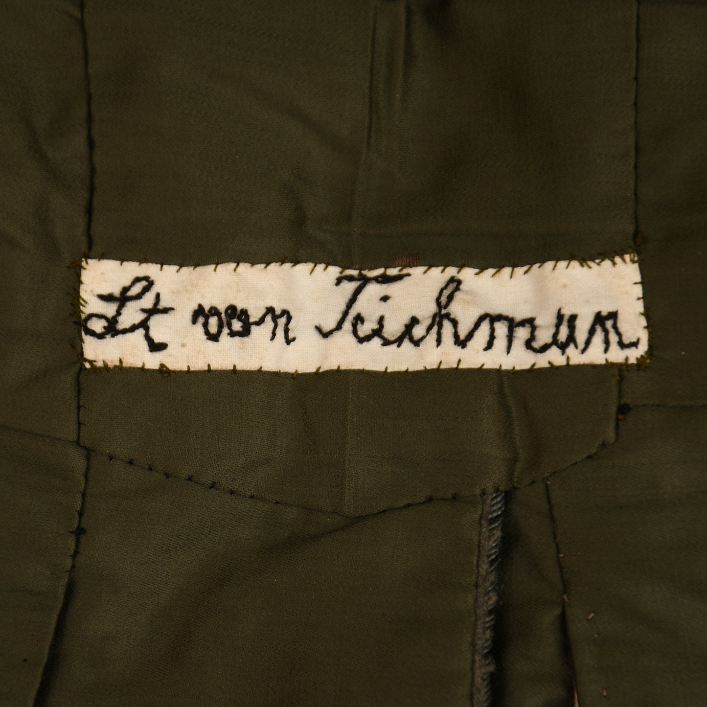 German WWI Prussian Hussar Regiment Number 4 Officer's Field Grey Tunic