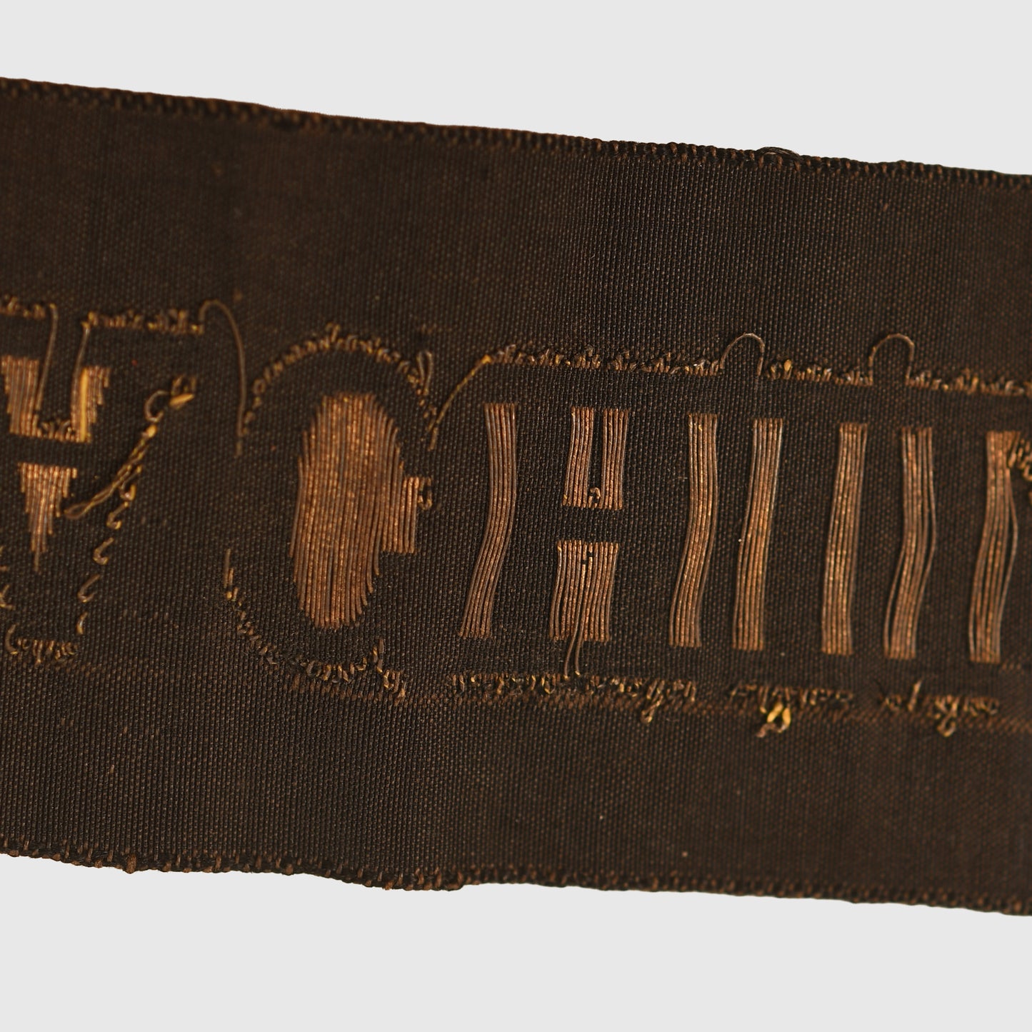 BRITISH WWII HMS ACHILLES SHORTENED CAP TALLY