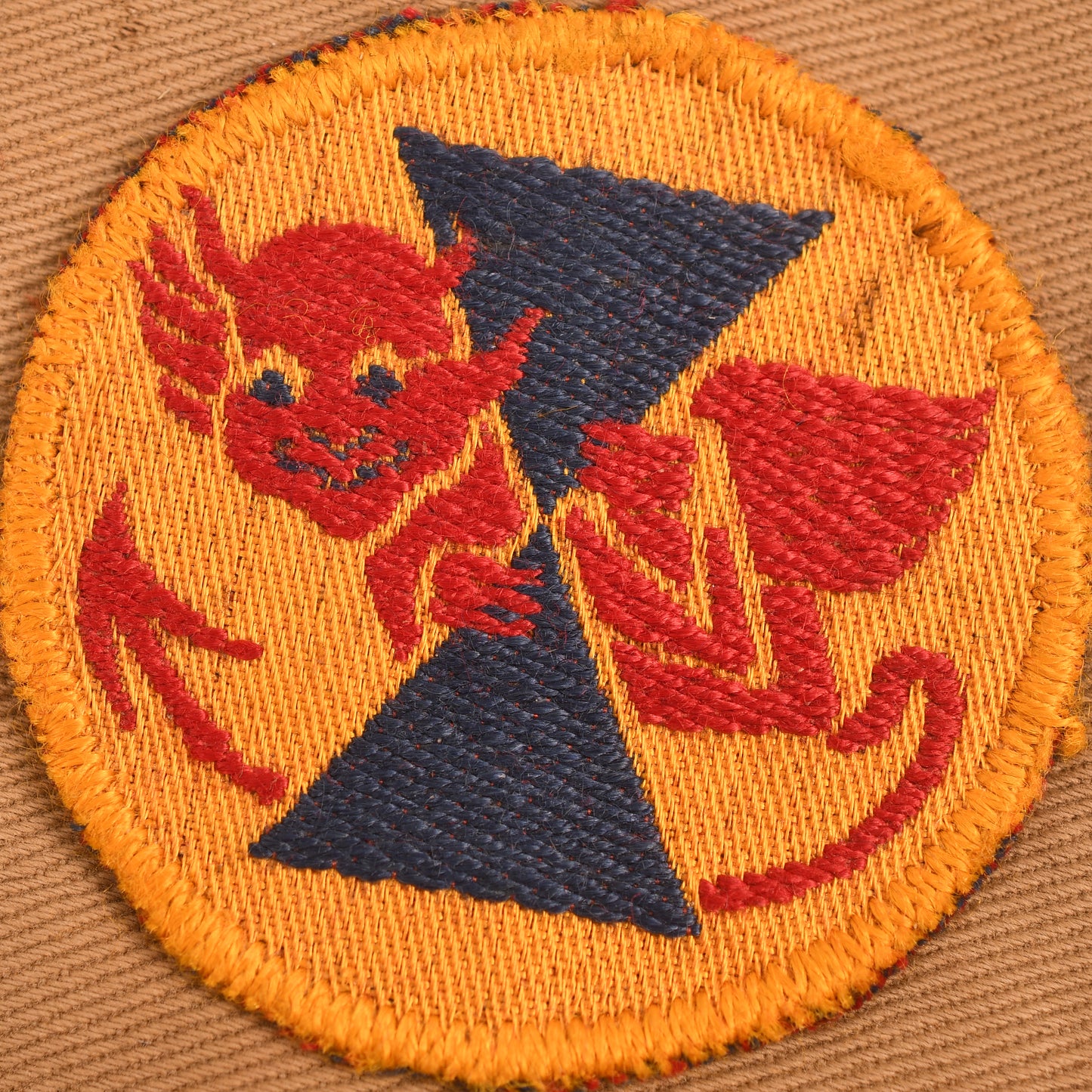 BRITISH WWII 21ST TANK BRIGADE SHOULDER FLASHES