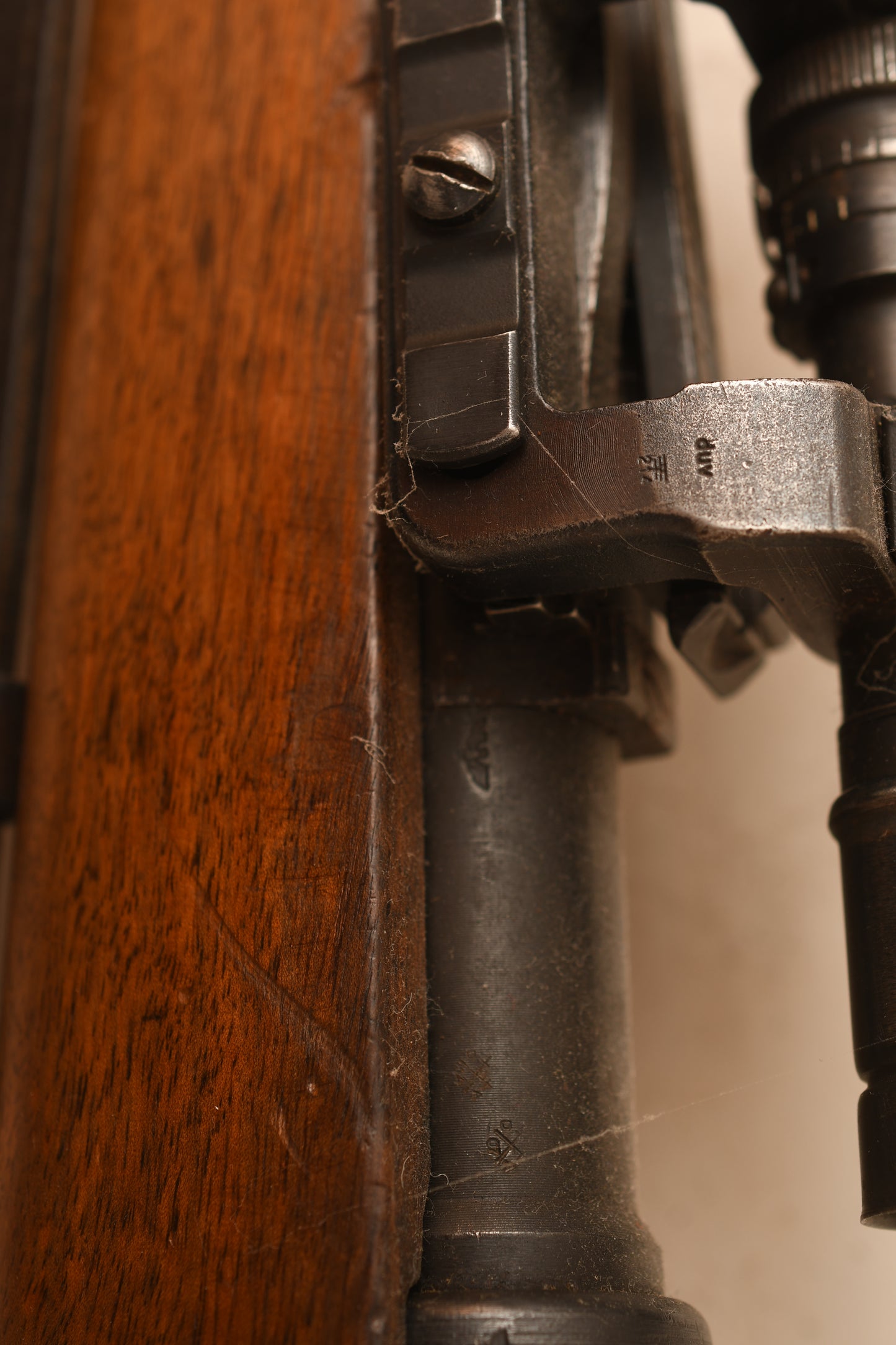 GERMAN WWII K98 SNIPER DISPLAY PIECE WITH SIGHT AND BOX
