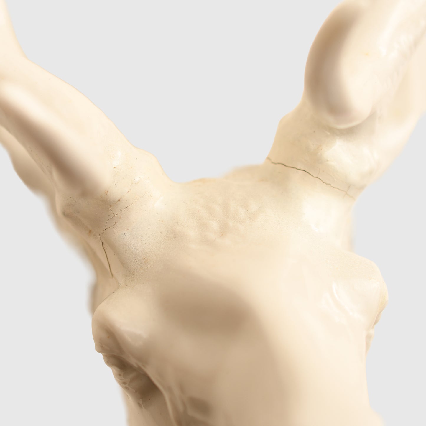 German WWII SS Allach Roaring Stag by Professor T. Karner