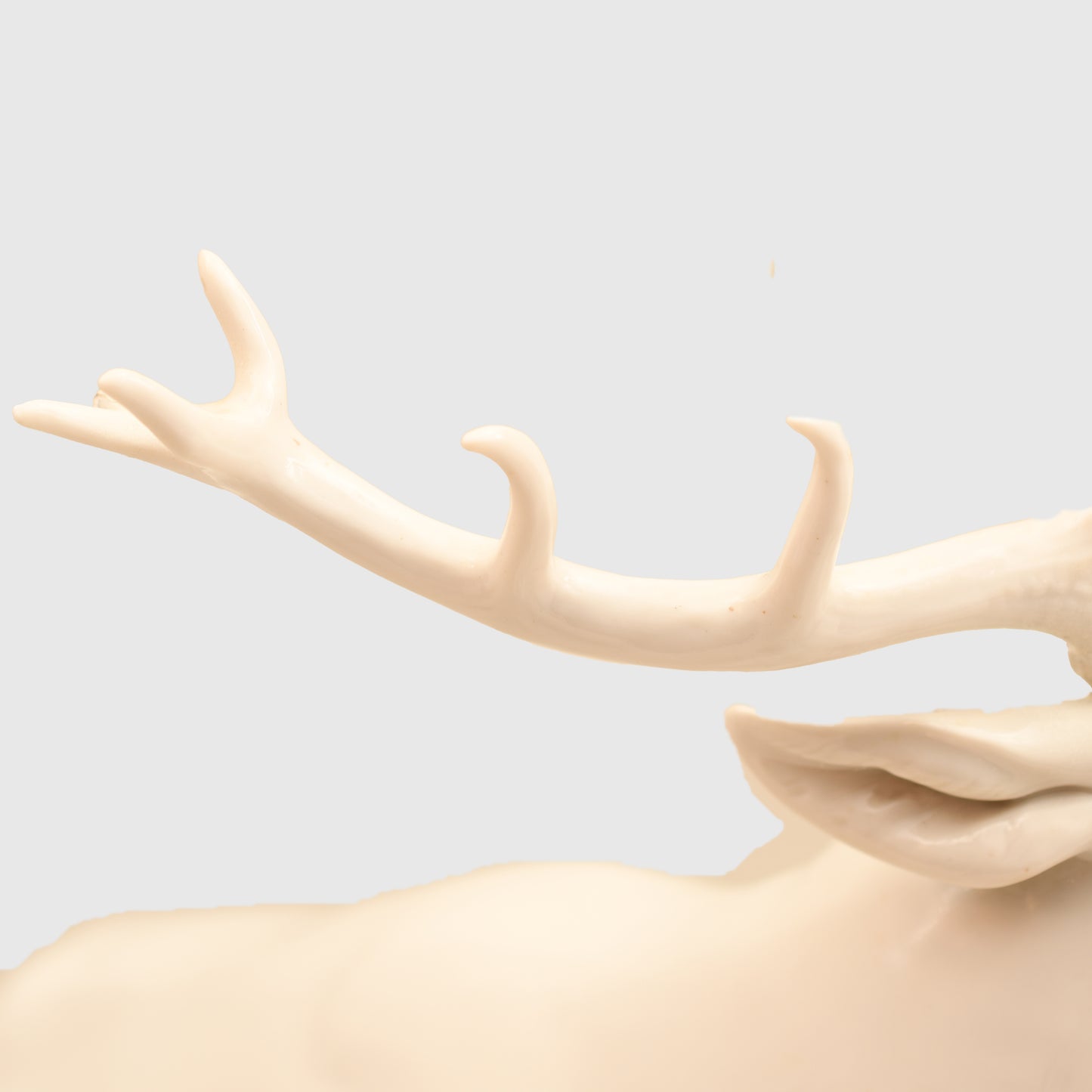 German WWII SS Allach Roaring Stag by Professor T. Karner