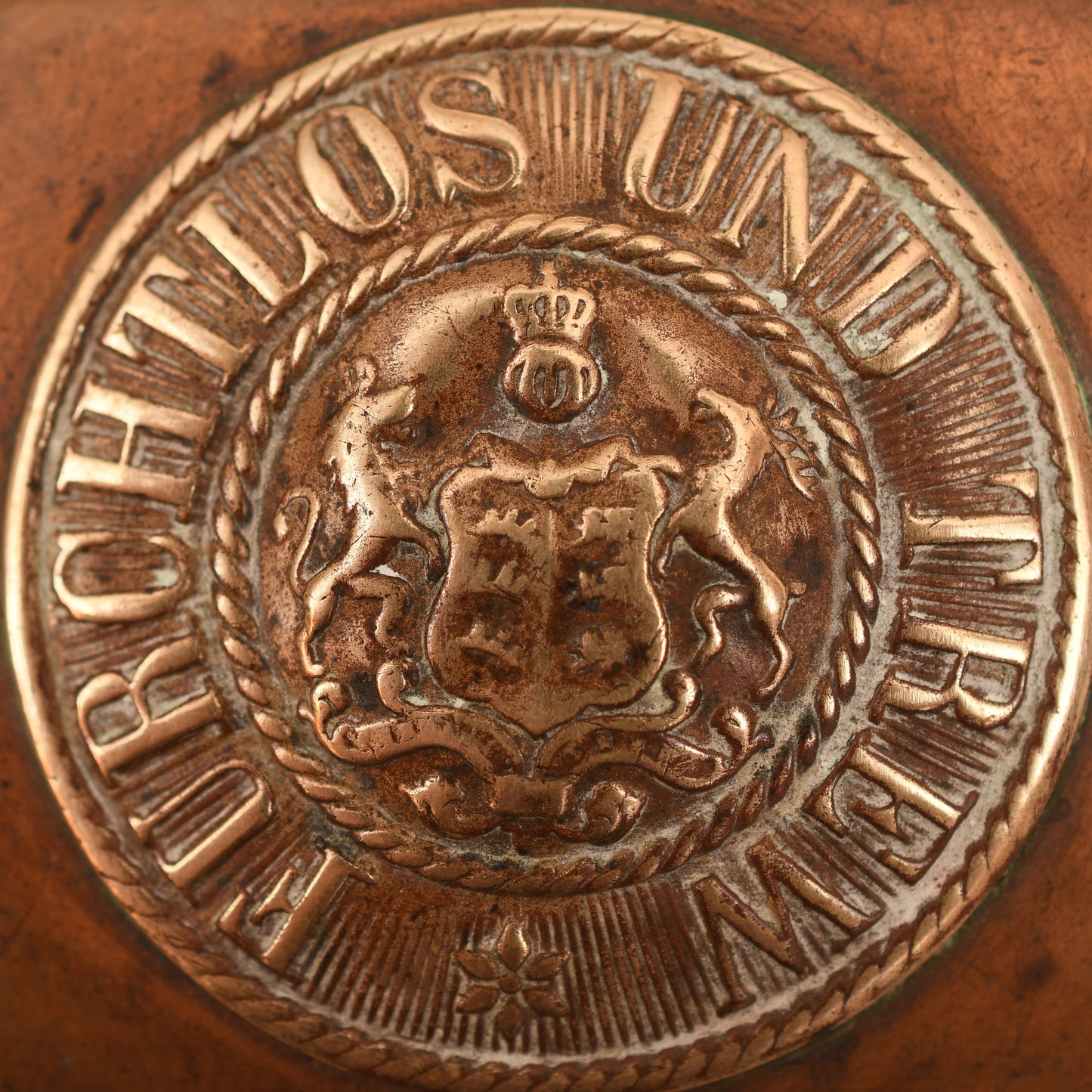 GERMAN WWI WURTTEMBERG ENLISTED MANS BELT BUCKLE