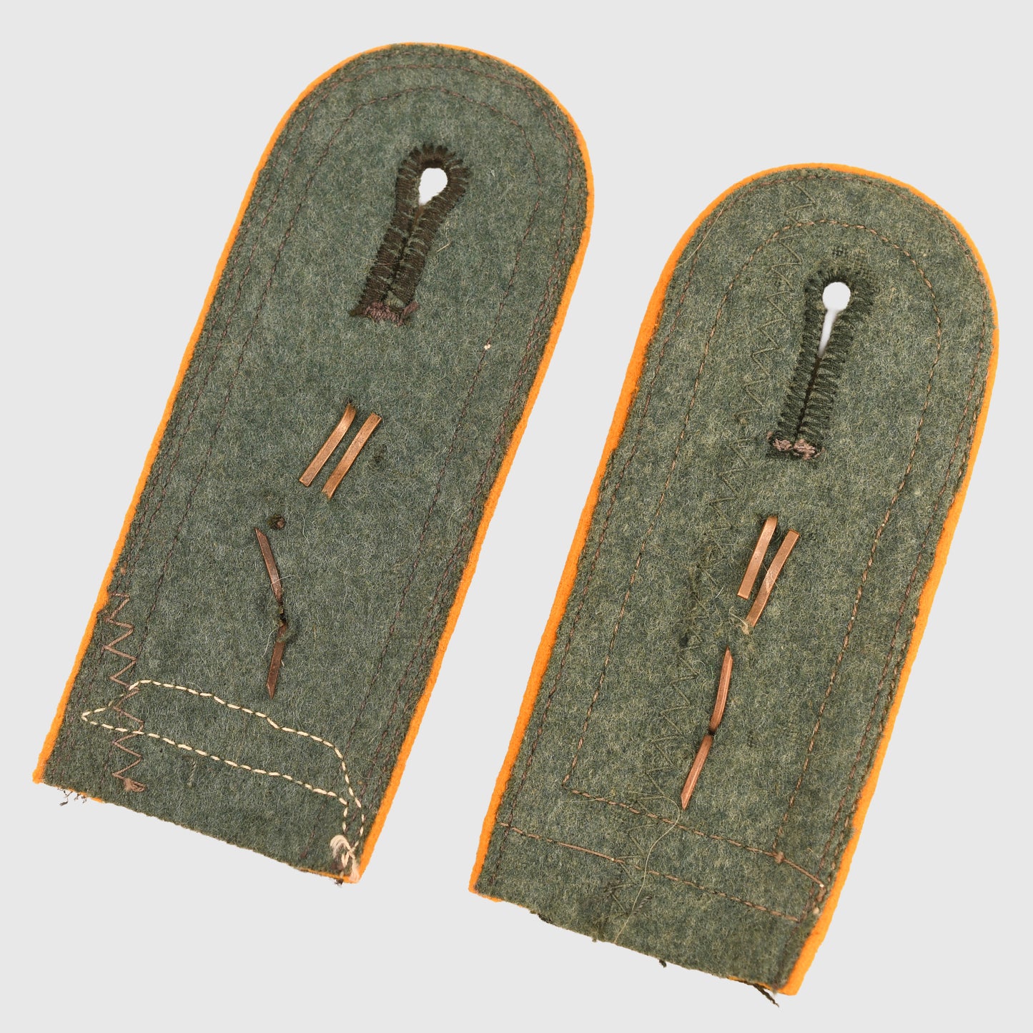 GERMAN WWII CAVALRY POSSIBLE RECRUITING DISTRICT SHOULDER BOARDS