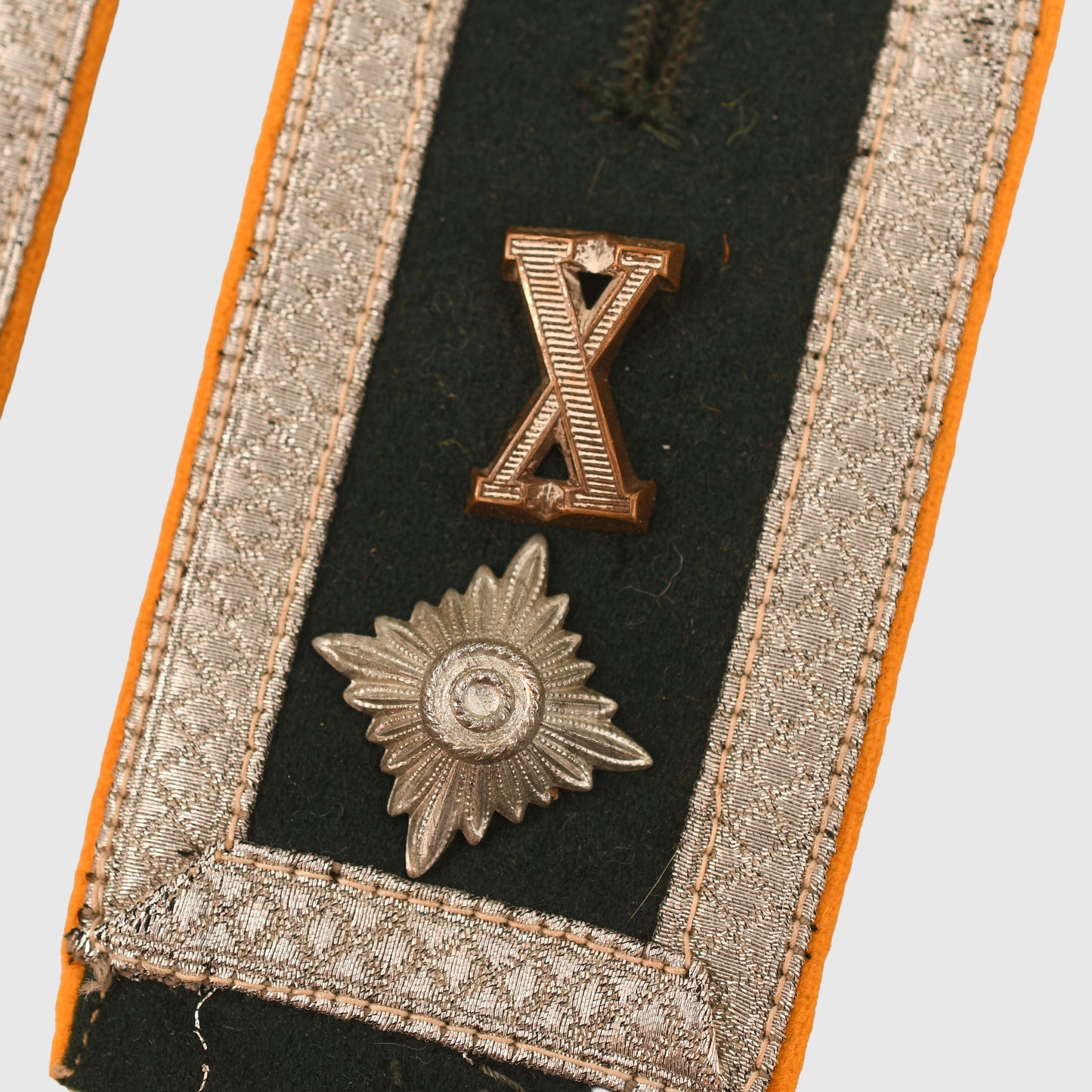 GERMAN WWII CAVALRY POSSIBLE RECRUITING DISTRICT SHOULDER BOARDS