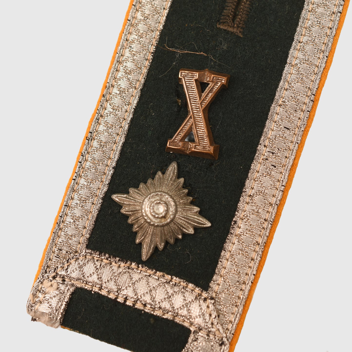 GERMAN WWII CAVALRY POSSIBLE RECRUITING DISTRICT SHOULDER BOARDS