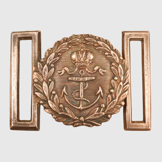 RUSSIAN WWI NAVAL OFFICERS TWO PIECE BUCKLE