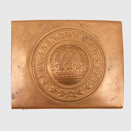 GERMAN WWI SAXON MAN’S BELT BUCKLE