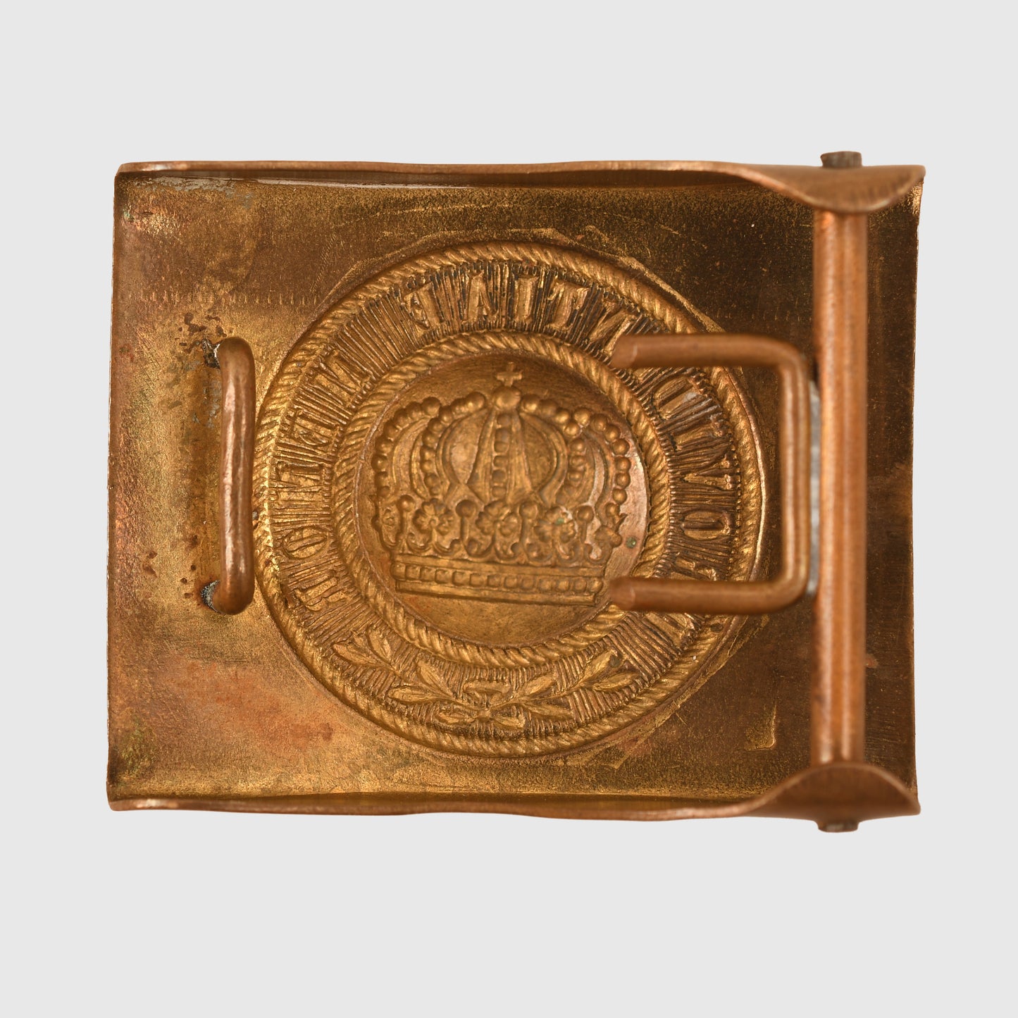 GERMAN WWI SAXON MAN’S BELT BUCKLE