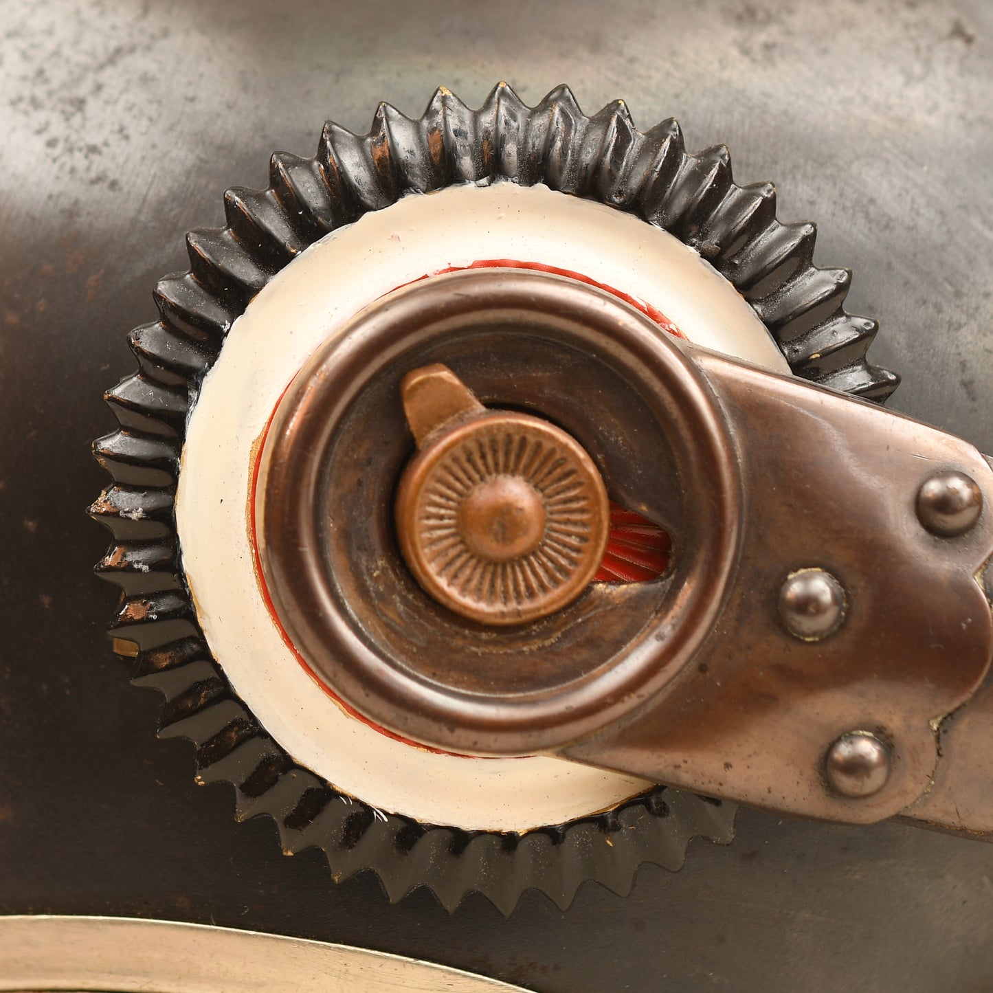 German WWI Jager zu Pferde Model 1915 Lobster Tail Helmet