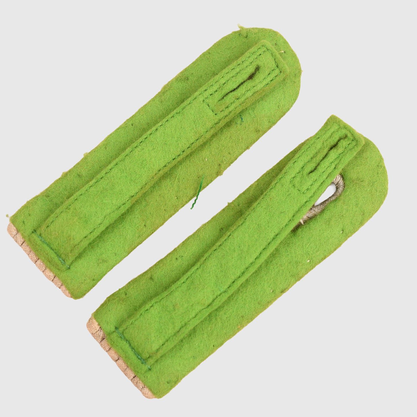 GERMAN WWII PANZER GRENADIER LEUTNANTS SLIP-ON SHOULDER BOARDS