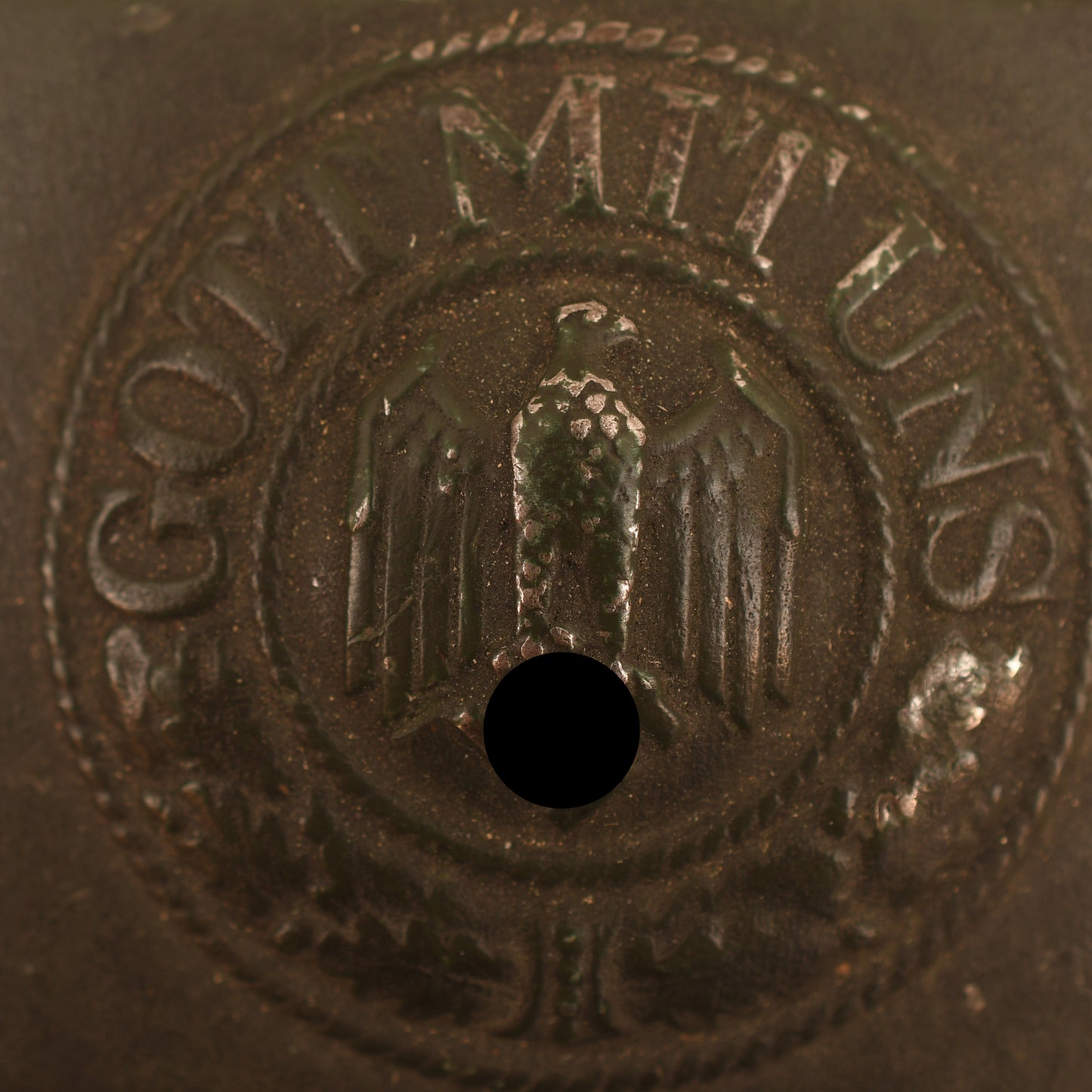 GERMAN WWII TROPICAL ARMY BELT BUCKLE