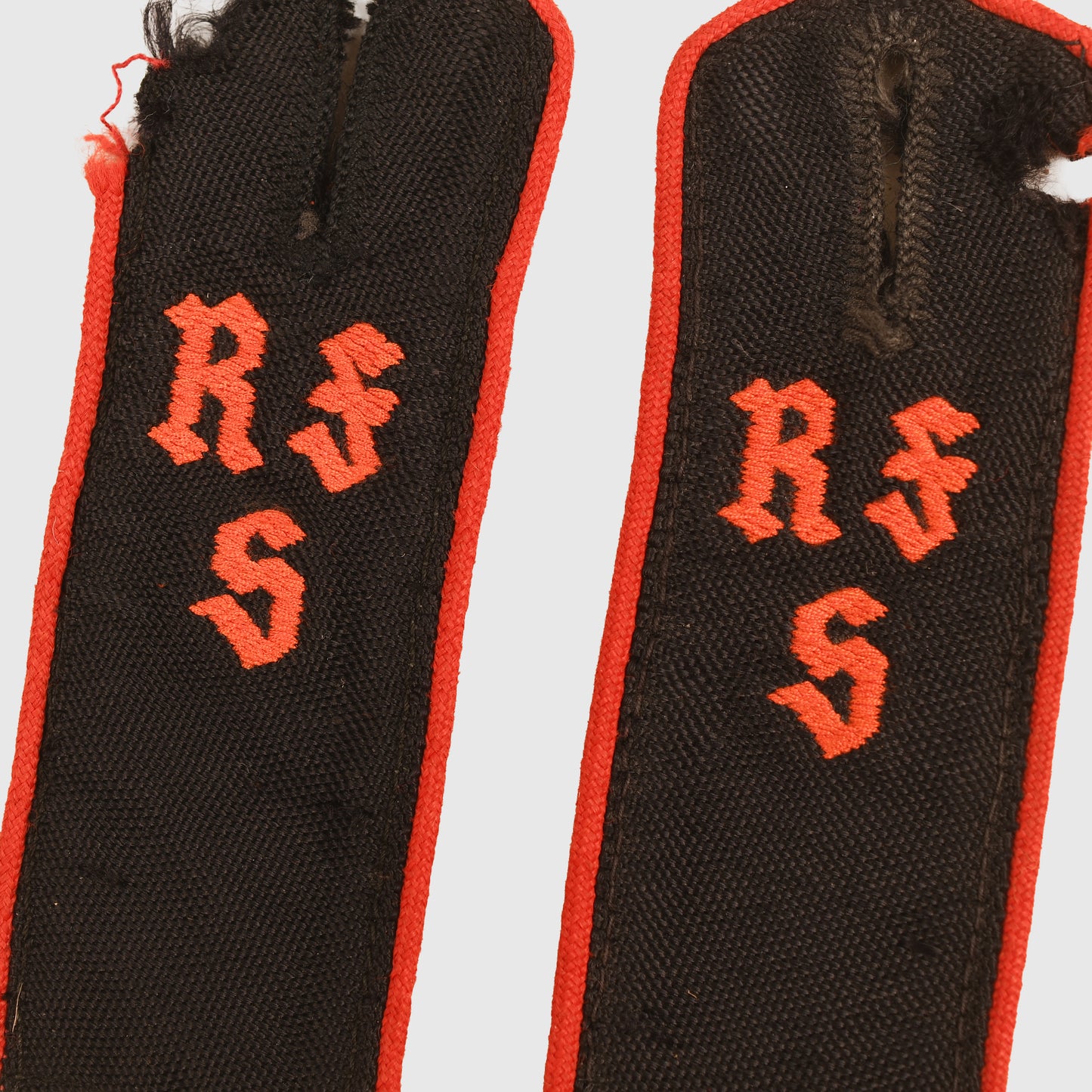 GERMAN WWII HITLER REICH FINANCE SCHOOL RFS SHOULDER STRAPS