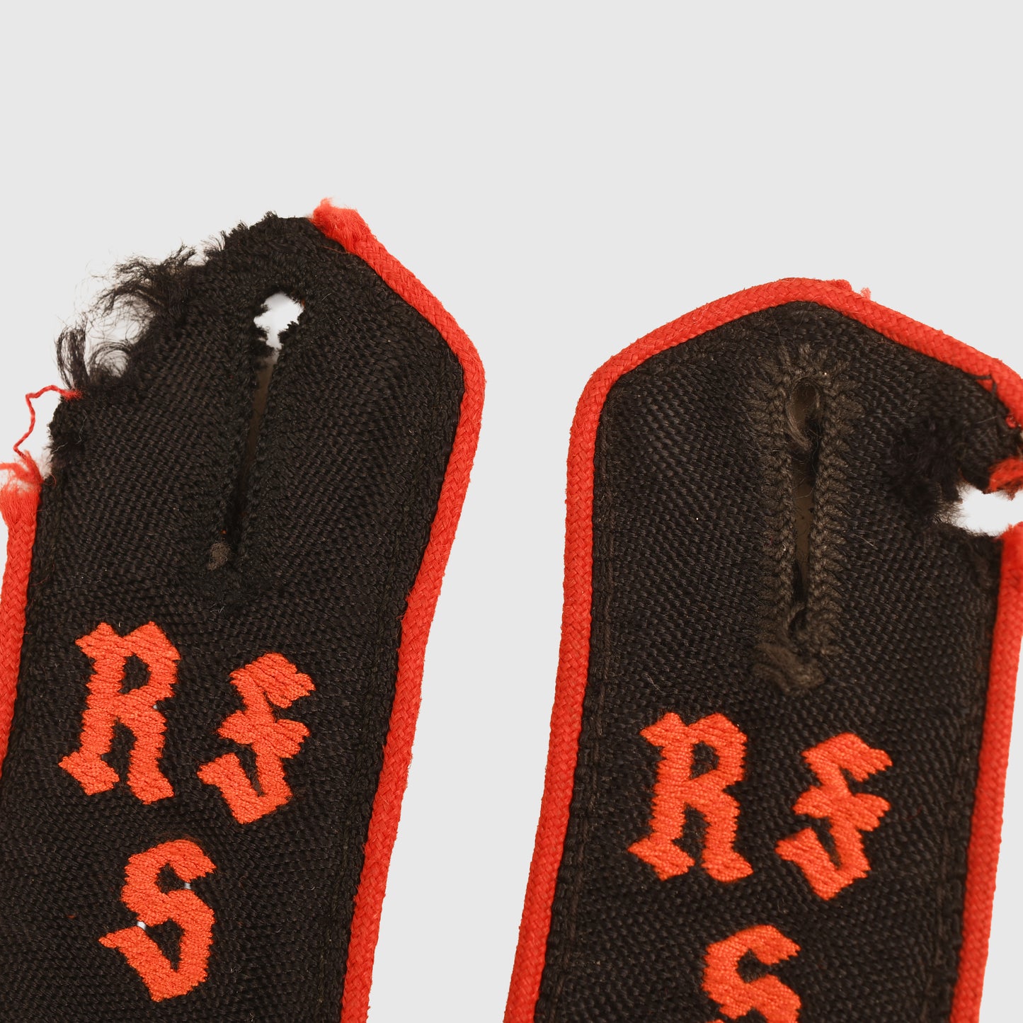 GERMAN WWII HITLER REICH FINANCE SCHOOL RFS SHOULDER STRAPS