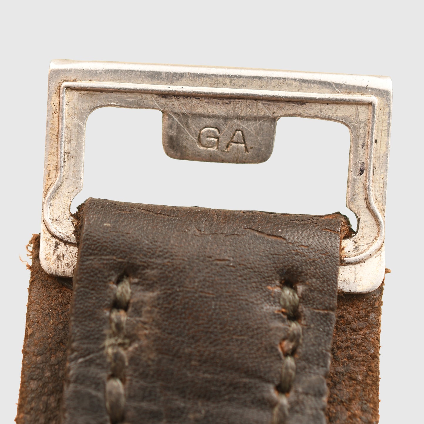 German WWII Water Police Officials Belt and Buckle