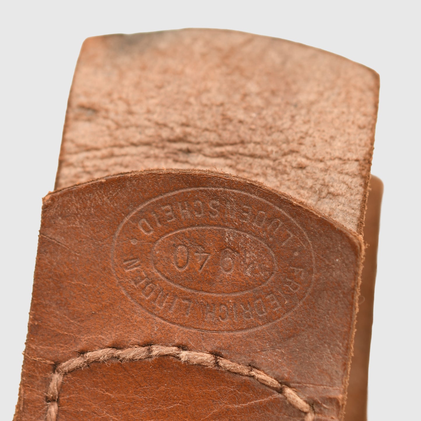 German WWII Water Police Officials Belt and Buckle