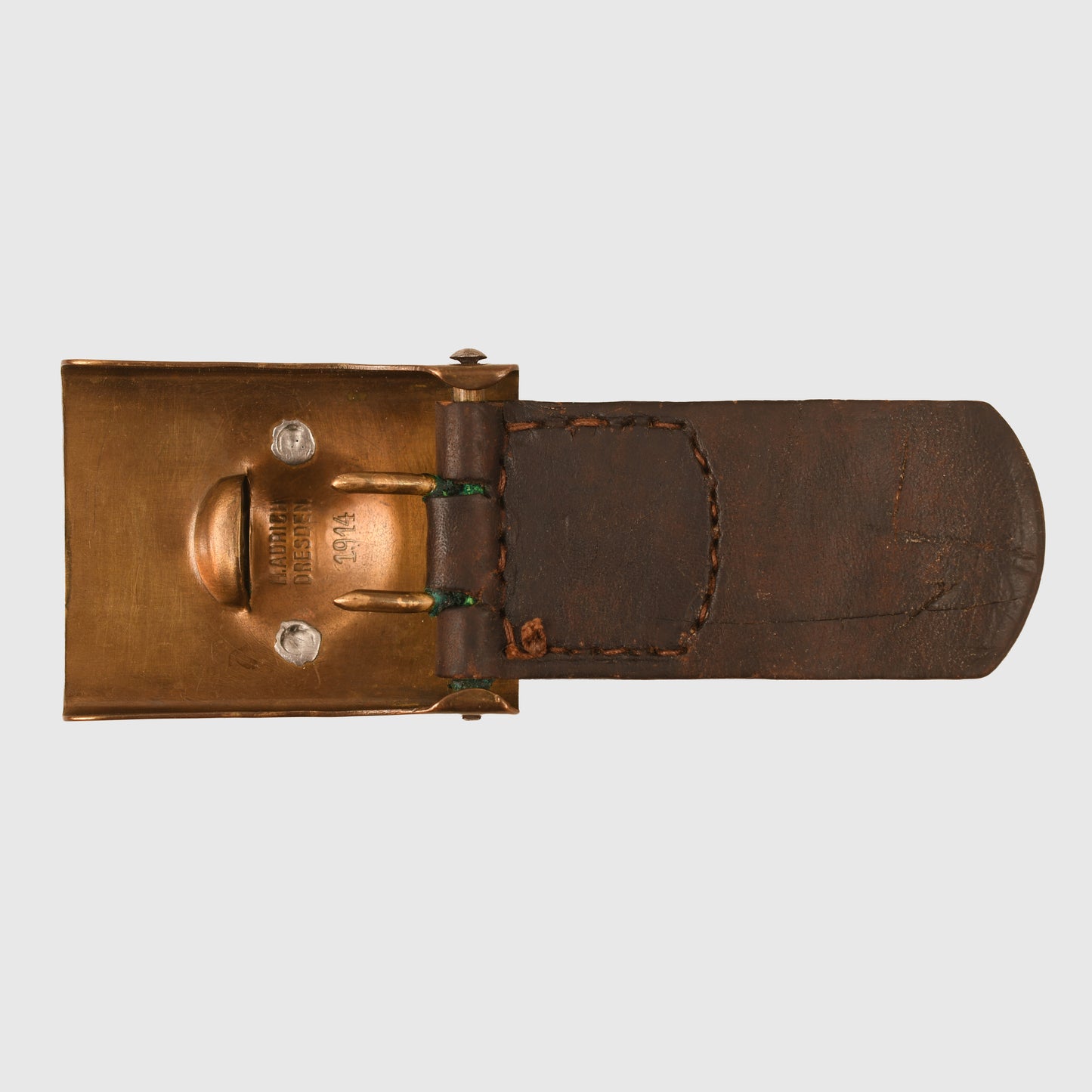 GERMAN WWI SAXON MANS BUCKLE