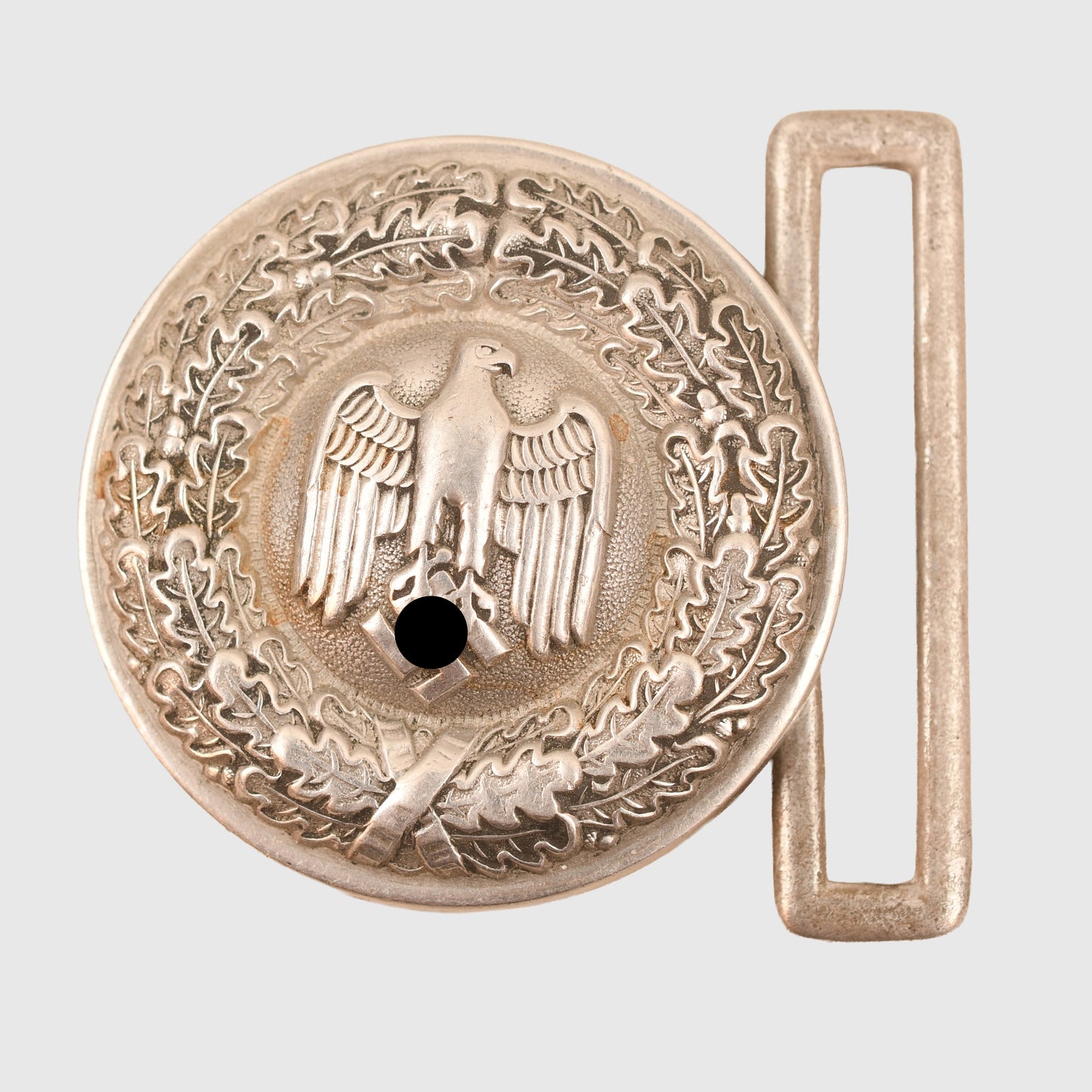 GERMAN WWII ARMY OFFICERS CIRCULAR BUCKLE