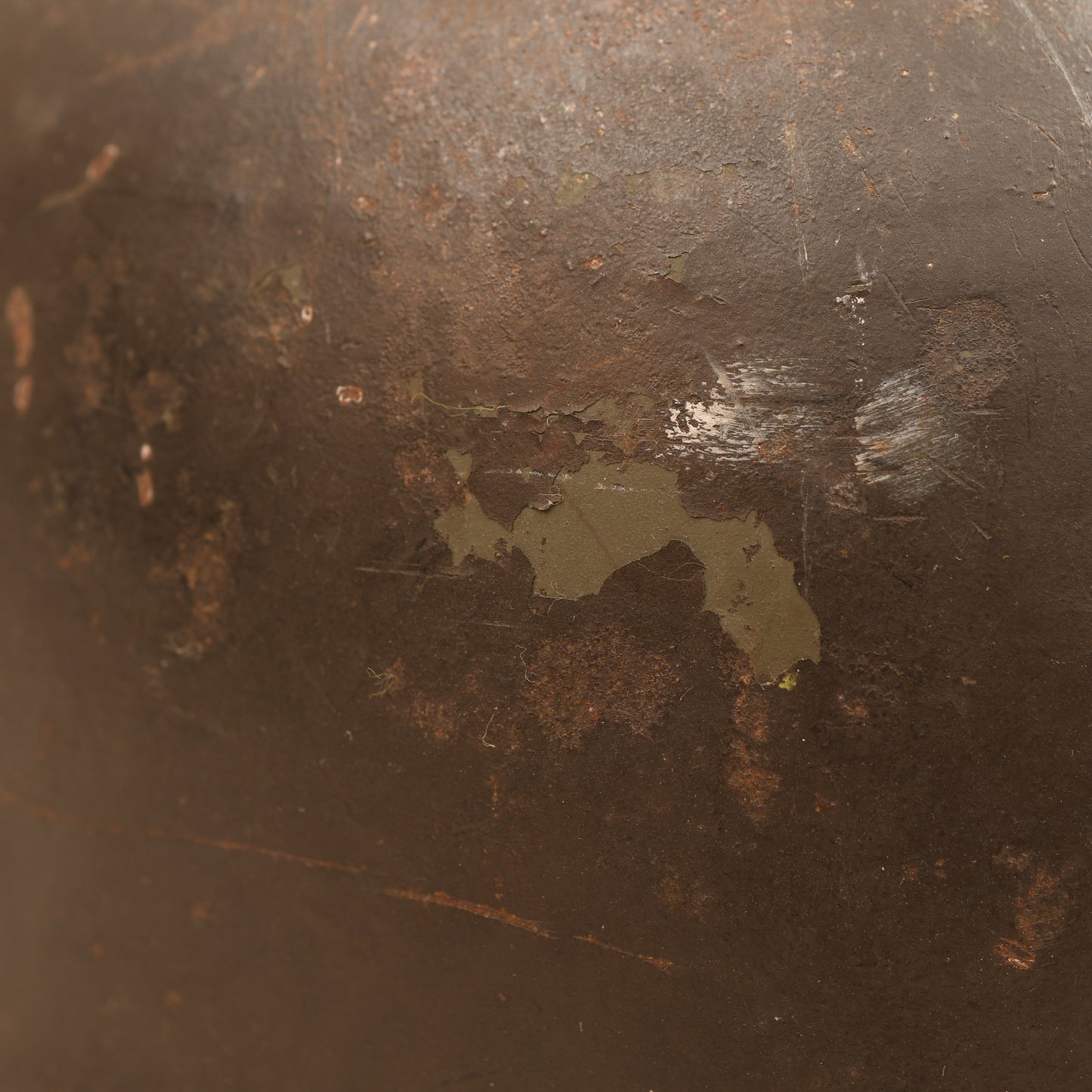GERMAN WWII POLICE DOUBLE DECAL HELMET