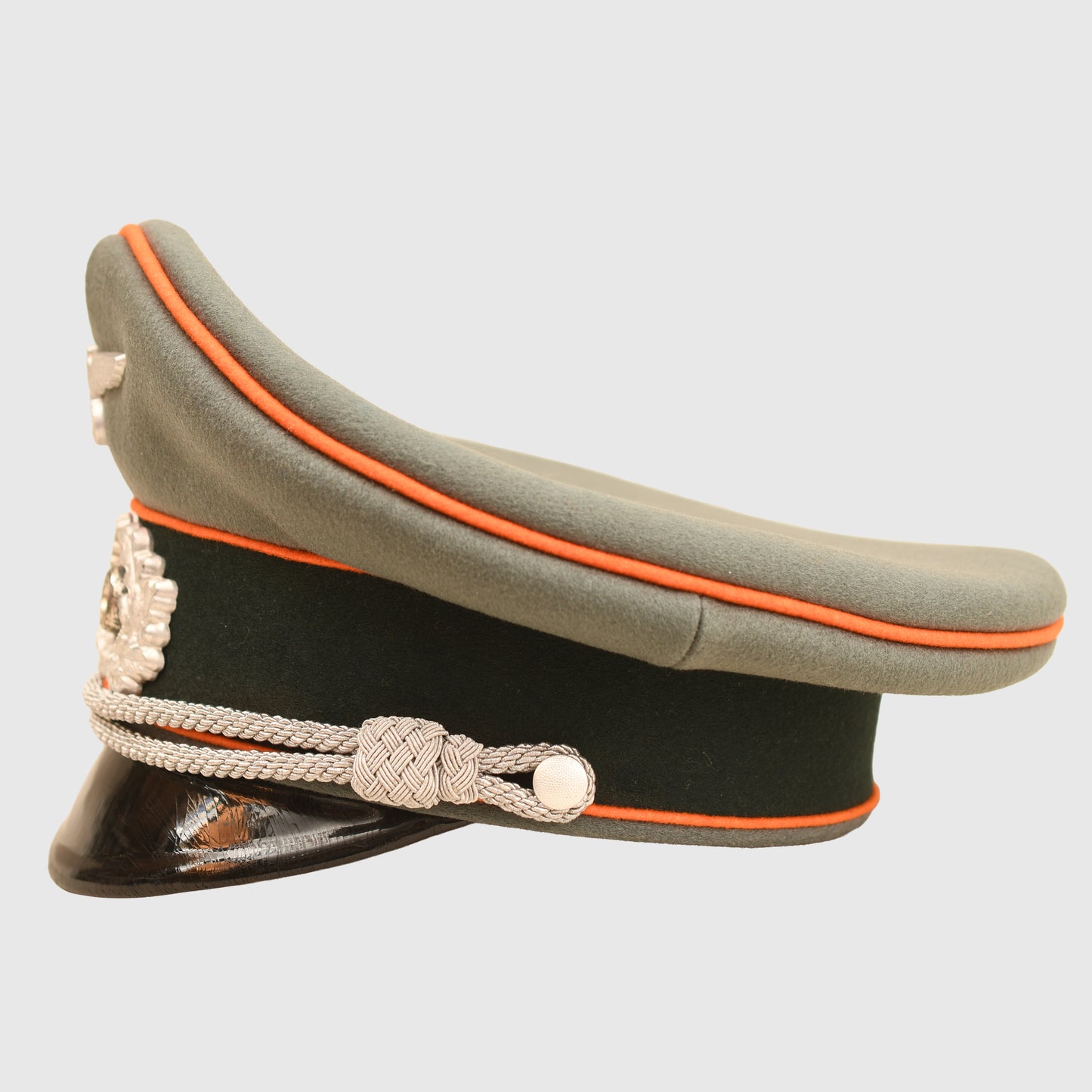 German WWII Army Field Police / Recruiting District Officer's Visor Cap