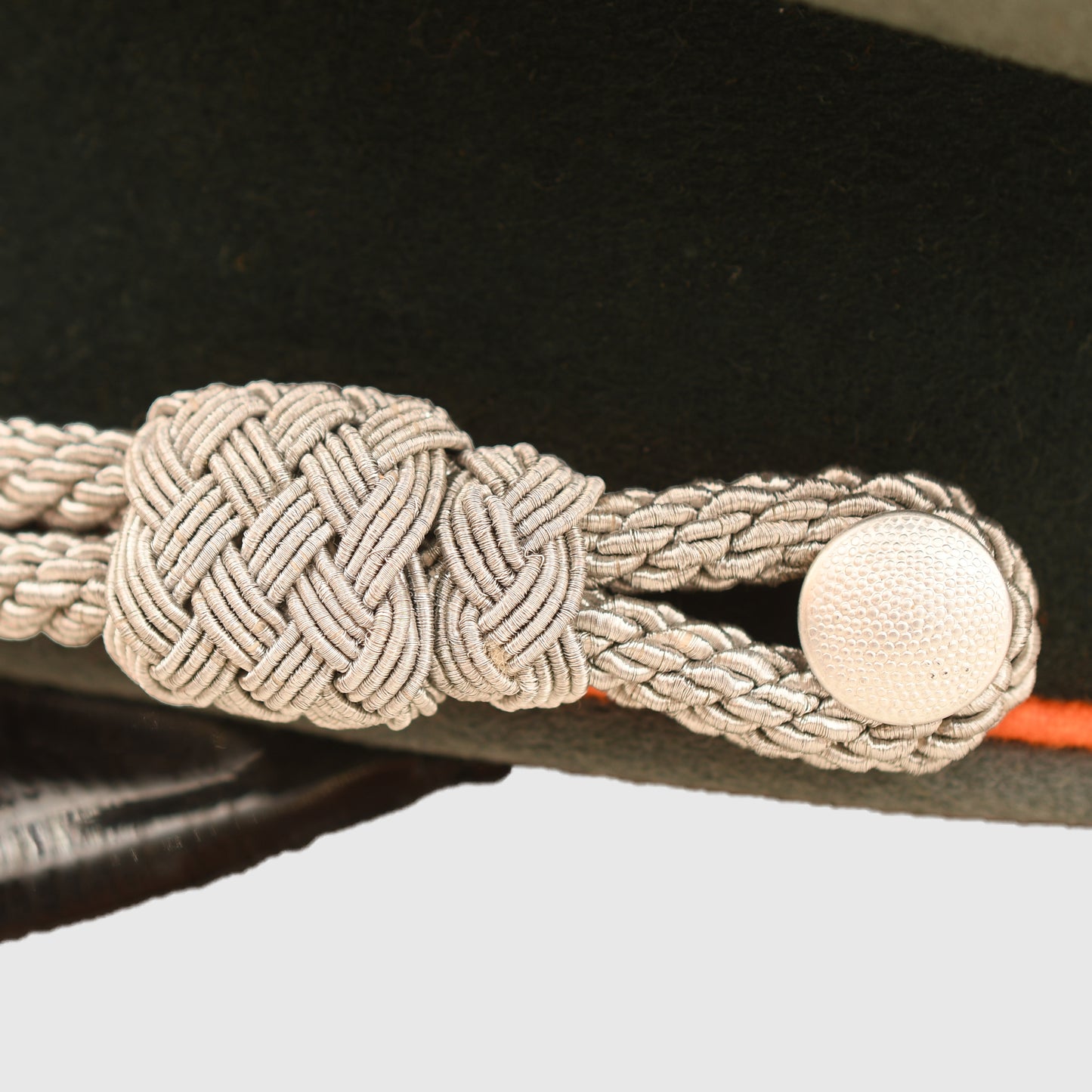 German WWII Army Field Police / Recruiting District Officer's Visor Cap