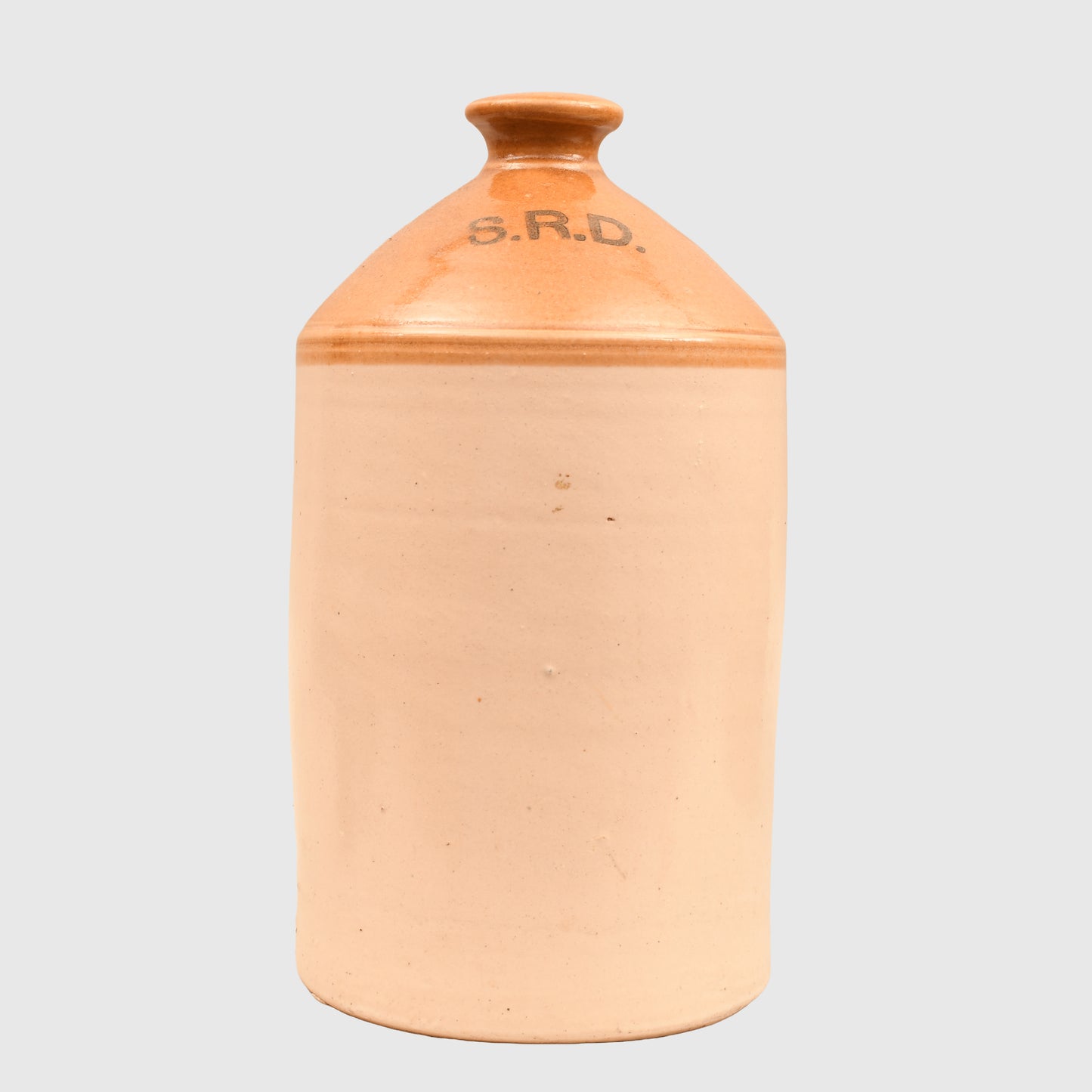 BRITISH WWII SOUP CONTAINER WITH RARE WEBBING CARRIER