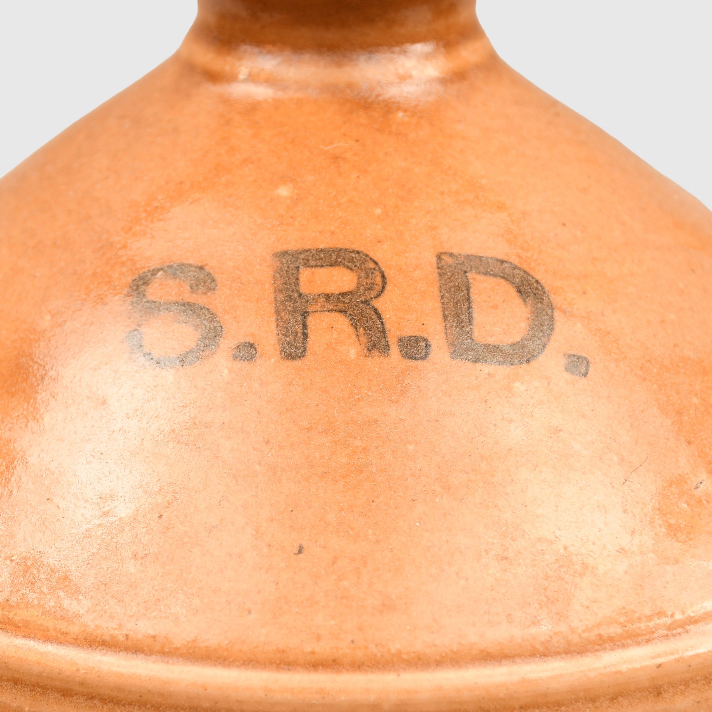 BRITISH WWII SOUP CONTAINER WITH RARE WEBBING CARRIER