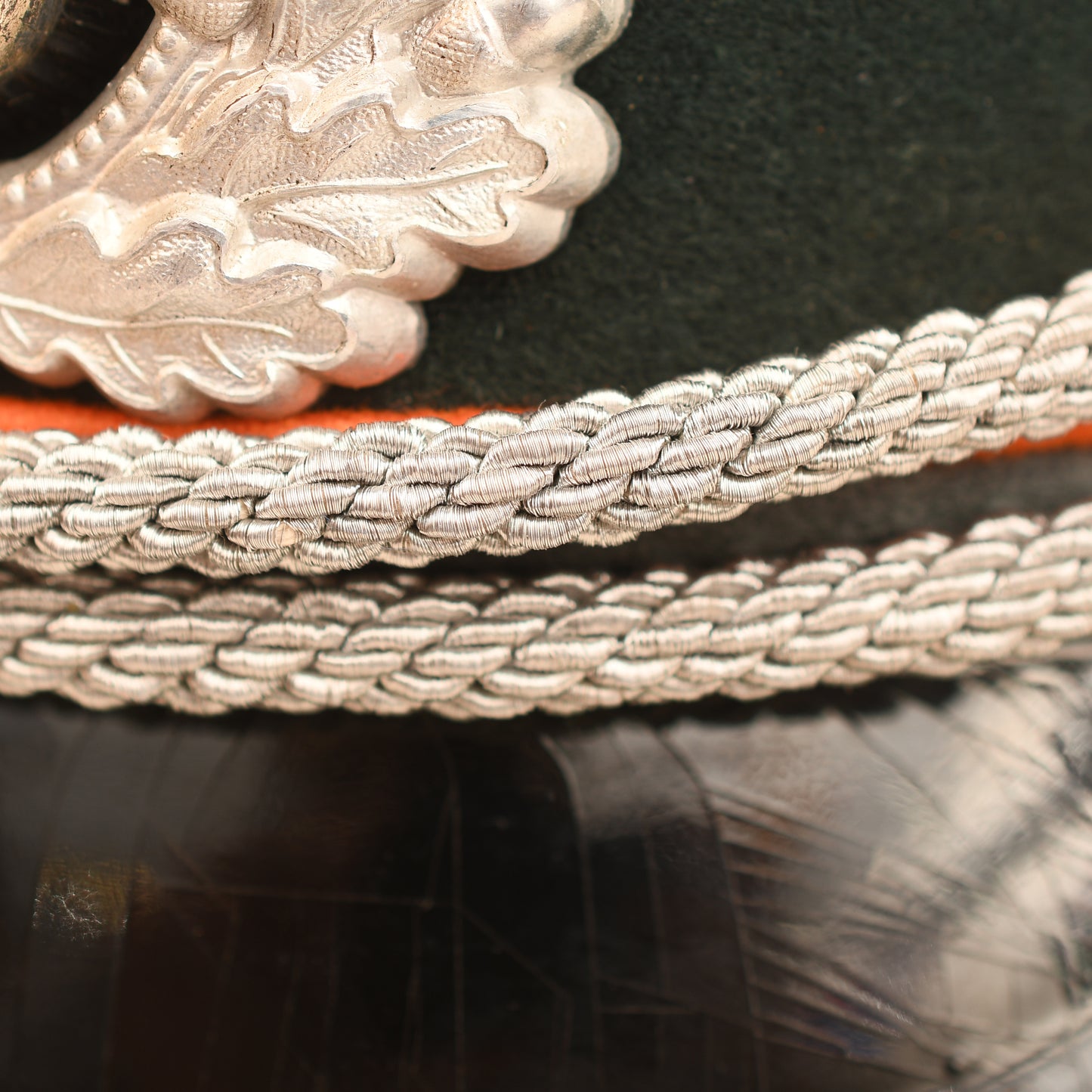 German WWII Army Field Police / Recruiting District Officer's Visor Cap