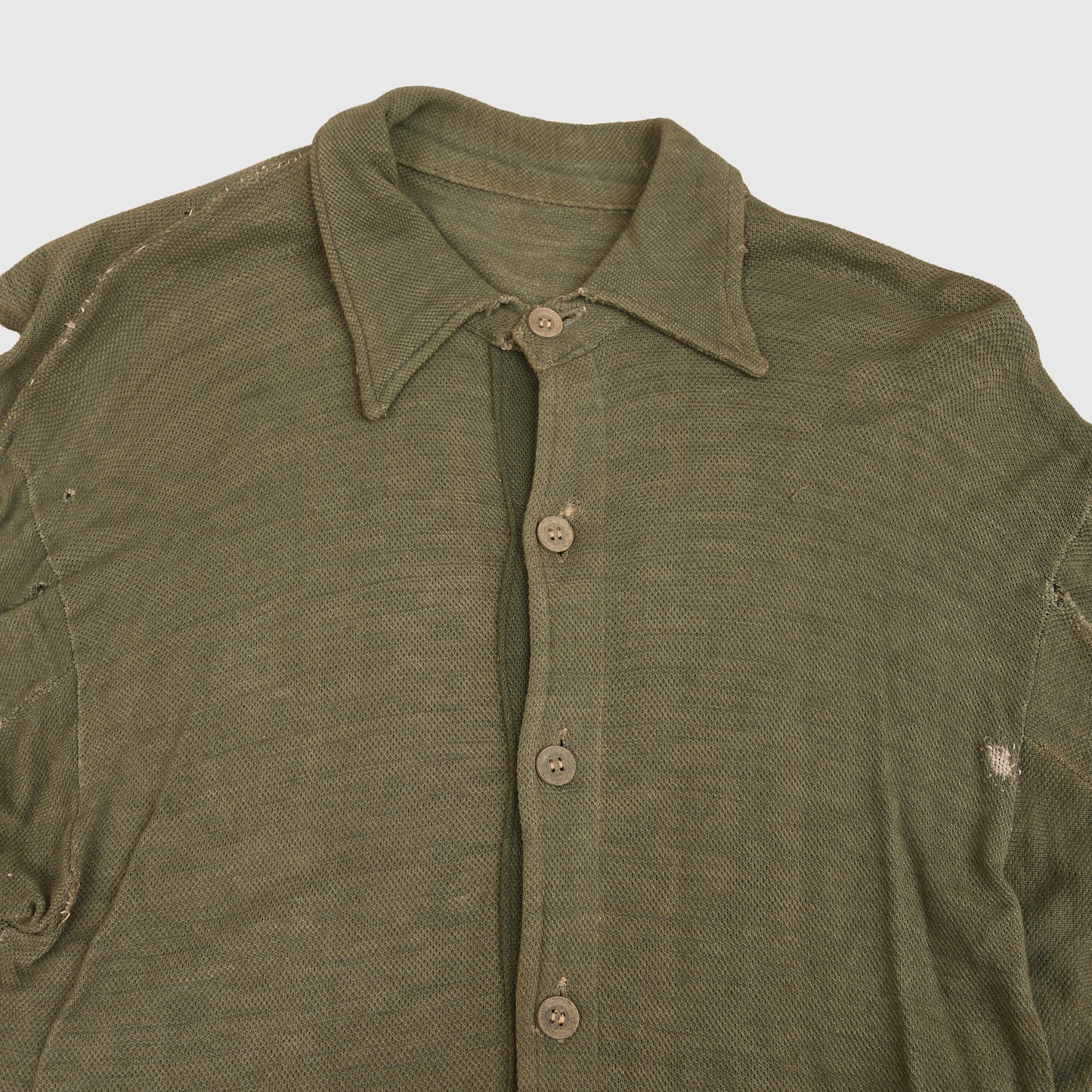 GERMAN WWII WAFFLE WEAVE COMBAT SHIRT
