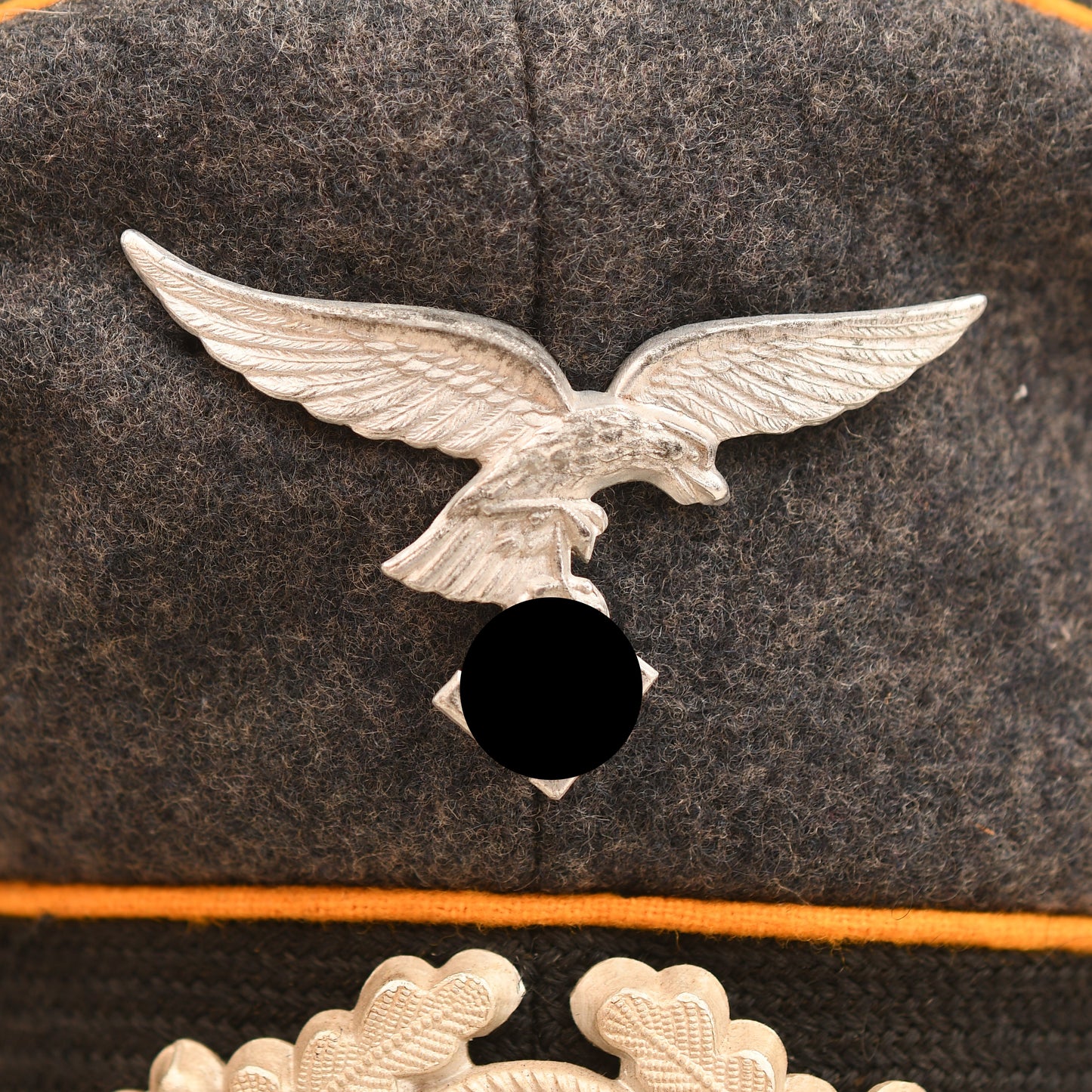 German WWII Luftwaffe Parachute Training School Visor Cap