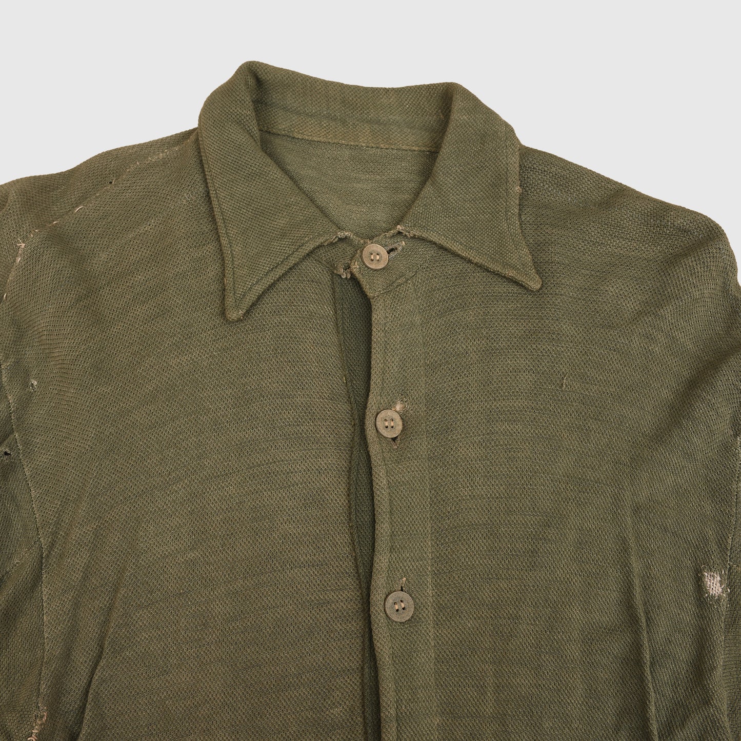 GERMAN WWII WAFFLE WEAVE COMBAT SHIRT