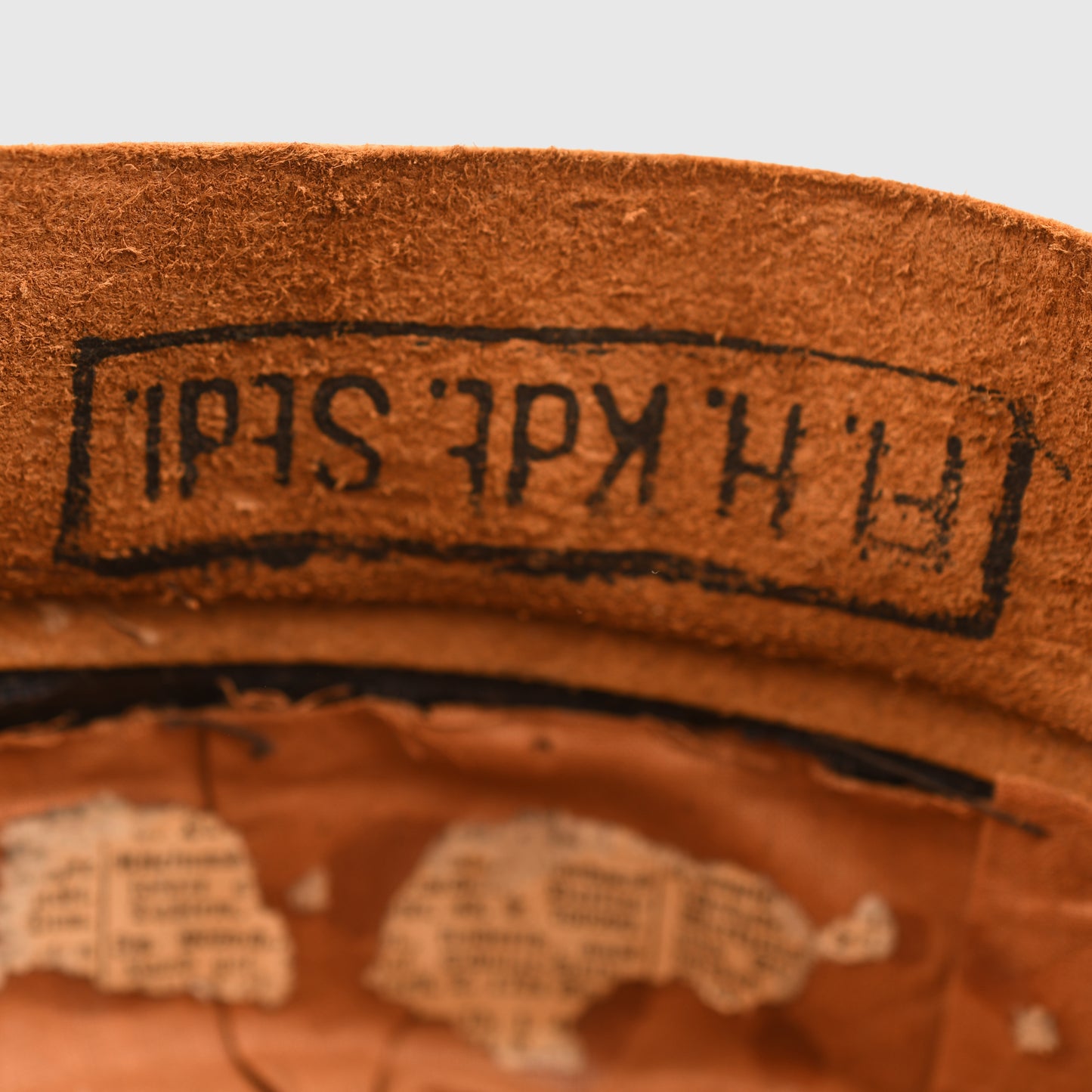 German WWII Luftwaffe Parachute Training School Visor Cap