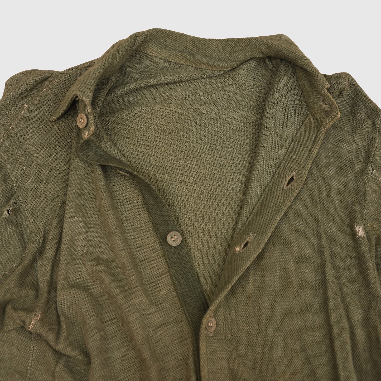 GERMAN WWII WAFFLE WEAVE COMBAT SHIRT