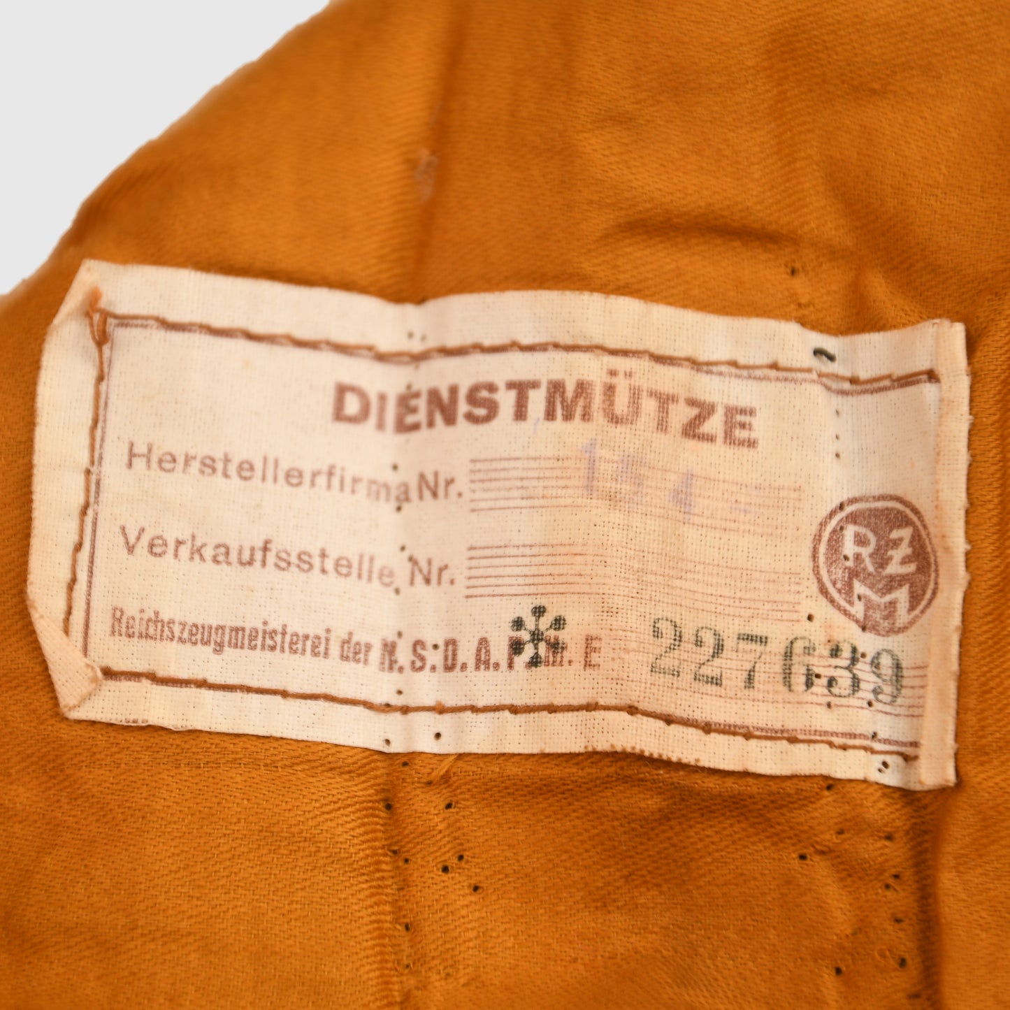 German WWII SA Lagermütze