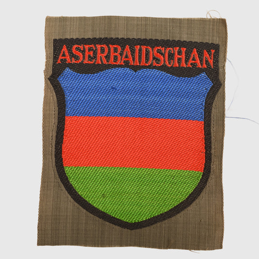 GERMAN WWII ASERBAIDSCHAN VOLUNTEER ARMFIELD IN BEVO