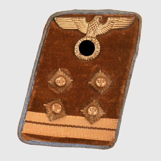 GERMAN WWII HAUPT-GEMEINSCHAFTSLEITER SINGLE RIGHT HAND COLLAR PATCH